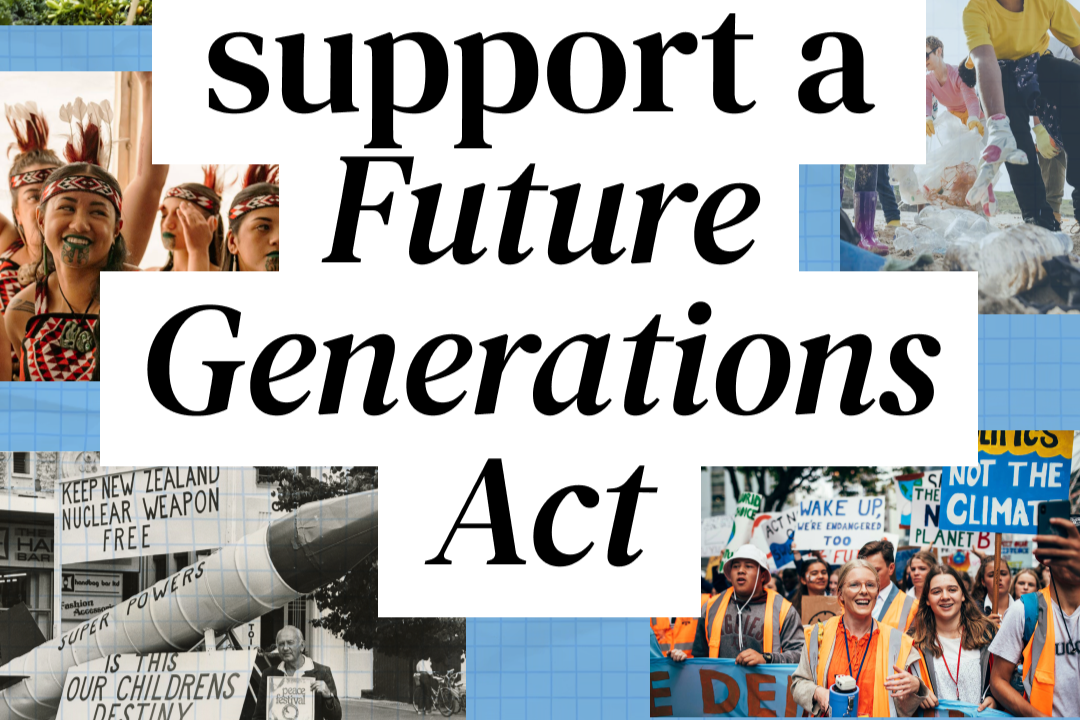 Polling reveals 82% of New Zealanders want politicians to be legally required to think about future generations