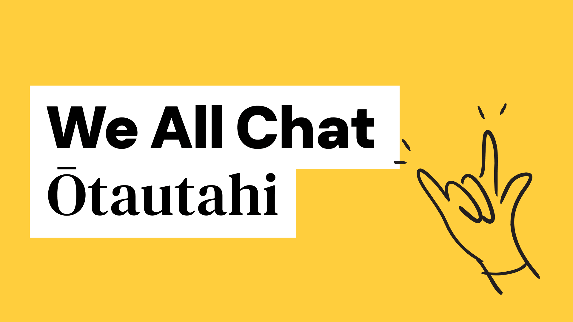Christchurch We All Chat