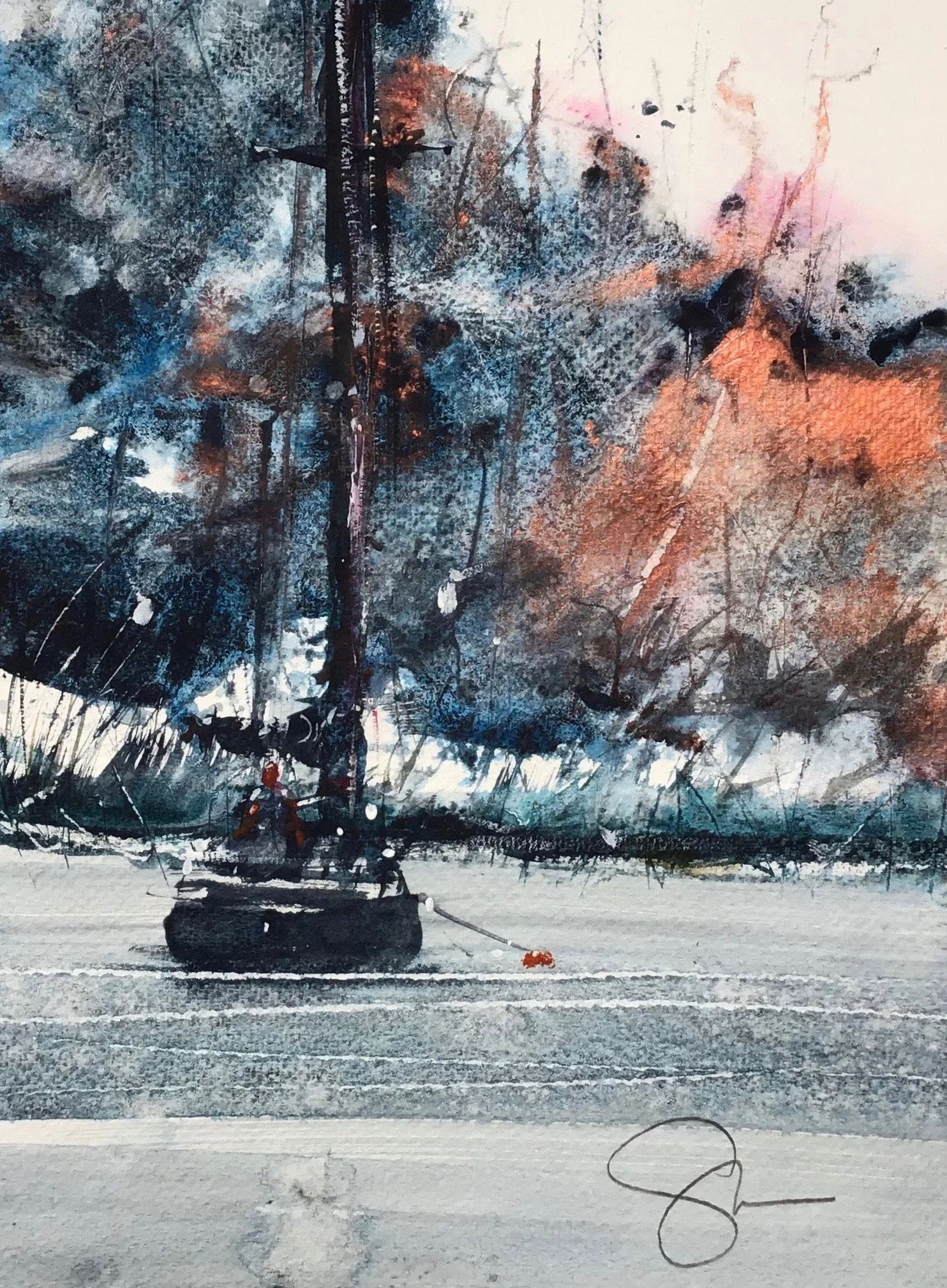 Come Sail Away - Paint Along