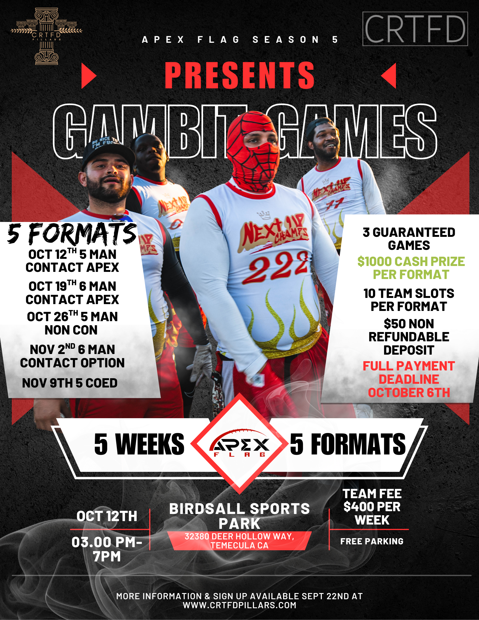 Red and Black Football Game Sport Flyer .png