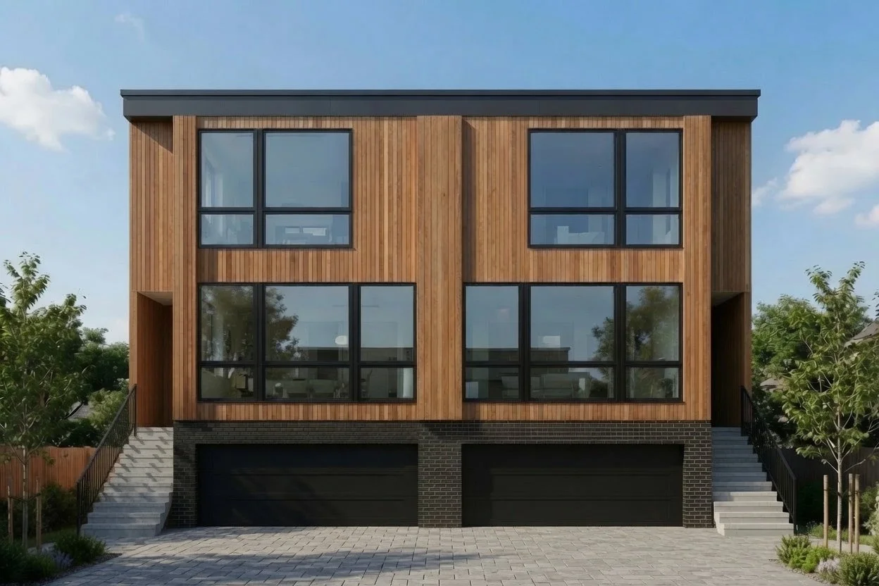 Rendering of 305-307 E Central Blvd, Palisades Park, NJ: 2 townhome units