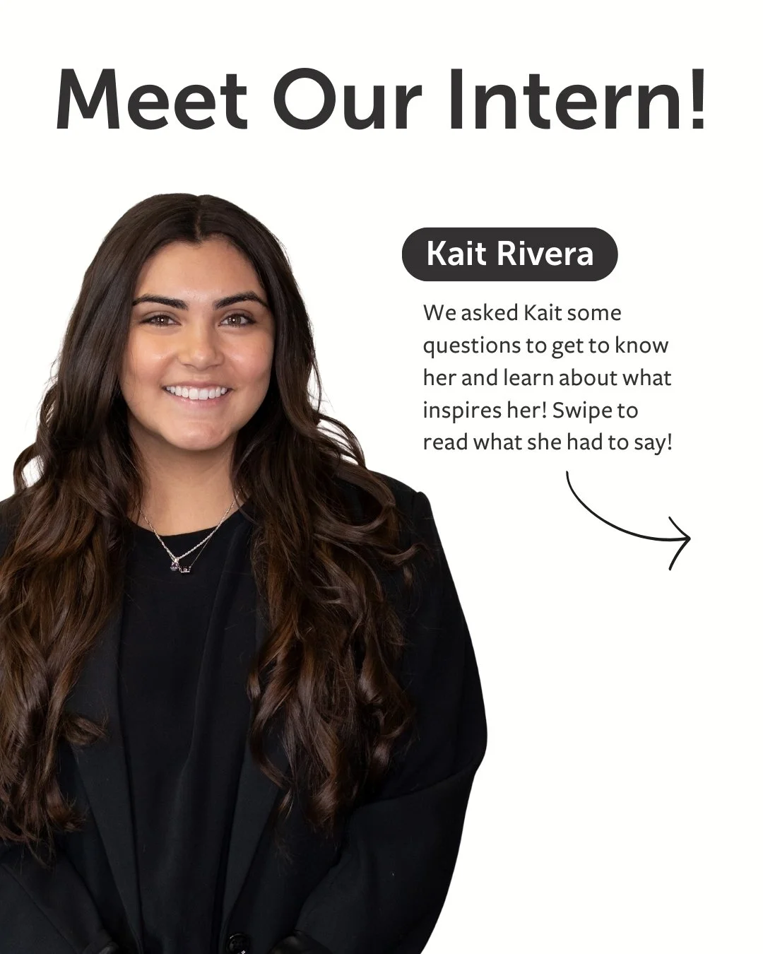👋 Meet Kait Rivera, our winter intern!
Swipe through to learn more about her creative outlets and design inspirations.