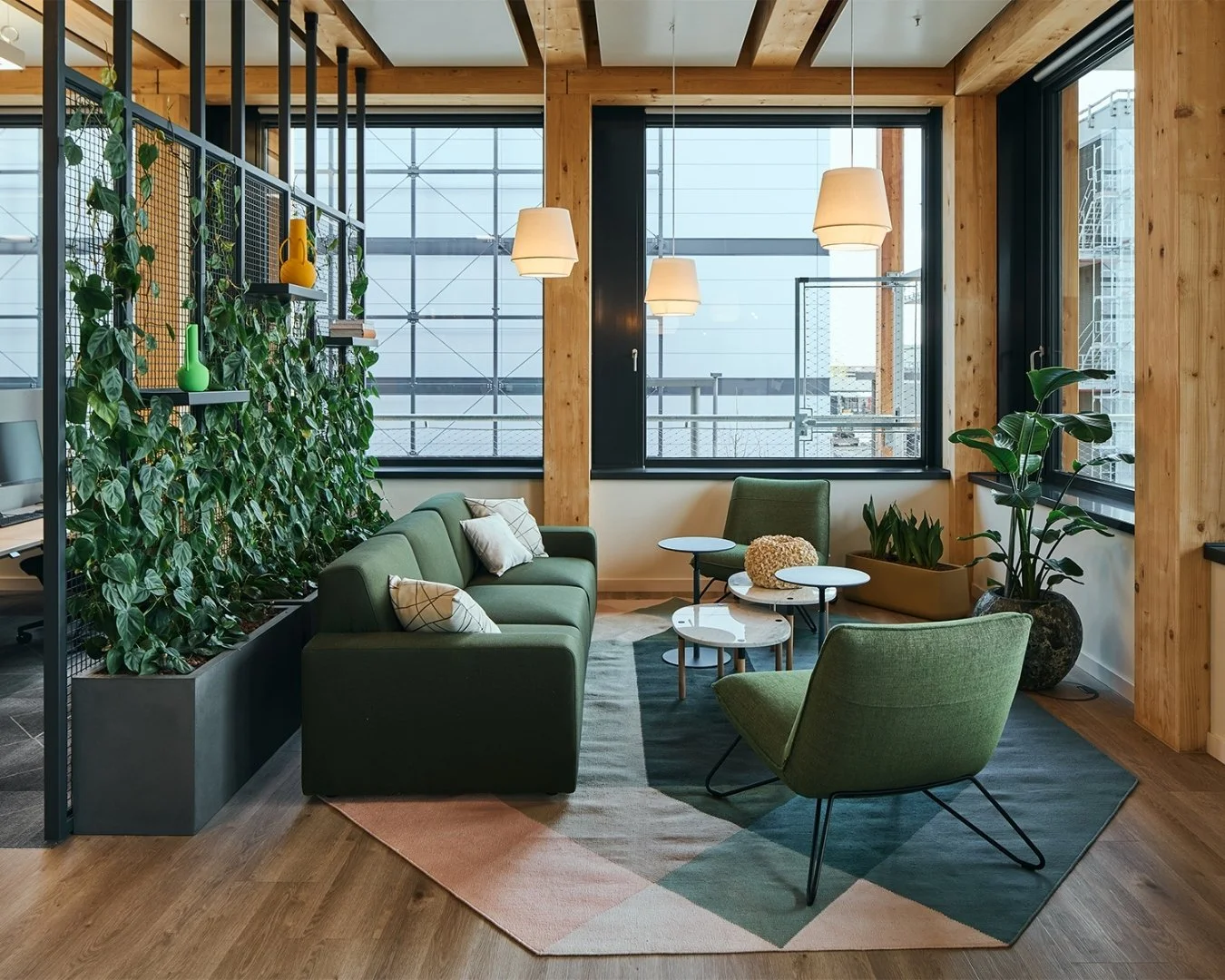 Nature, connection, and community come together in Seasons of Connection &mdash; a workplace inspired by the native German beech tree and the beauty of its changing seasons. 🌿
 
Designed around &ldquo;the Market&rdquo; &mdash; a central hub for gath