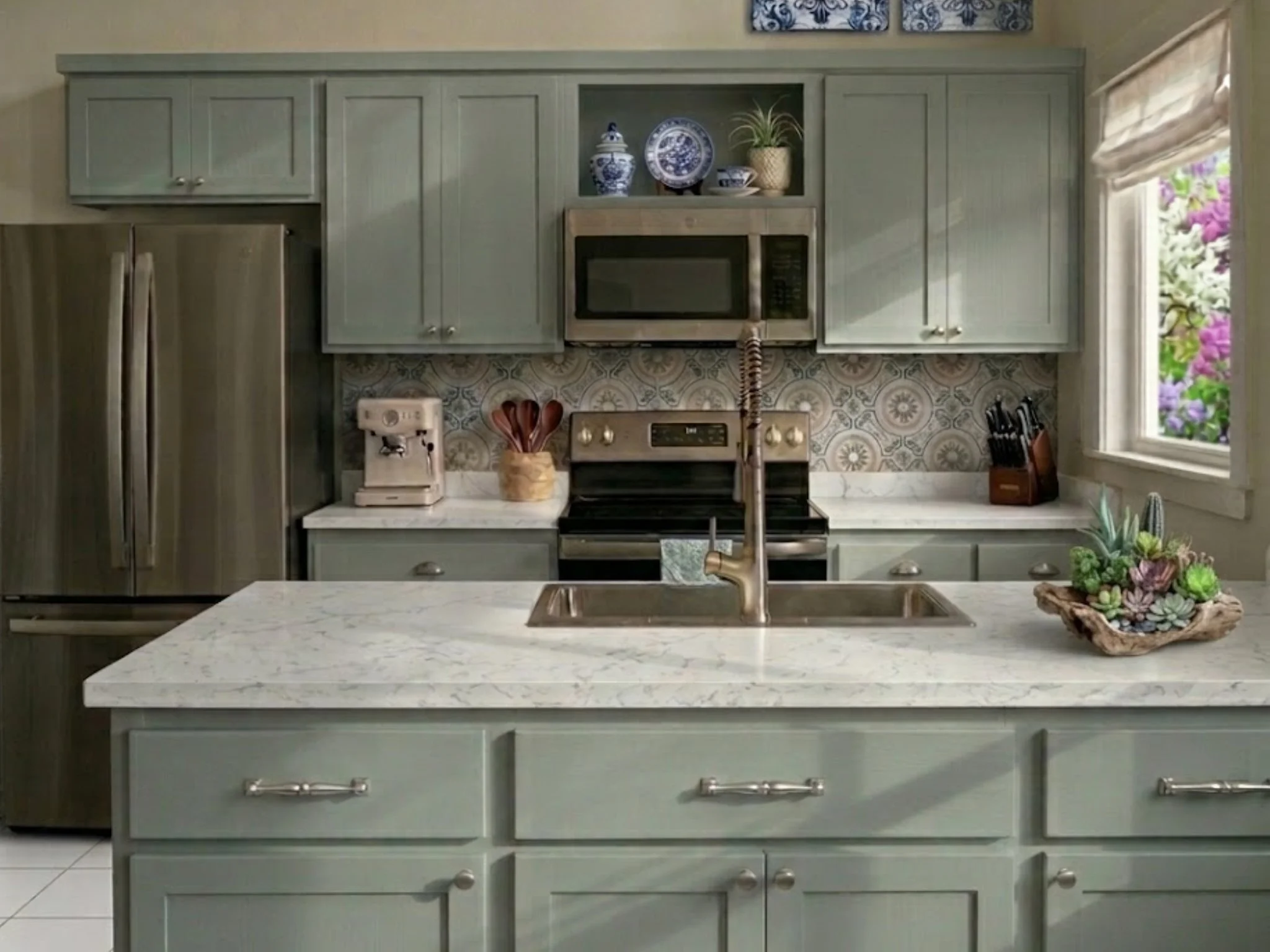 Sage & Stone | Painted Shaker