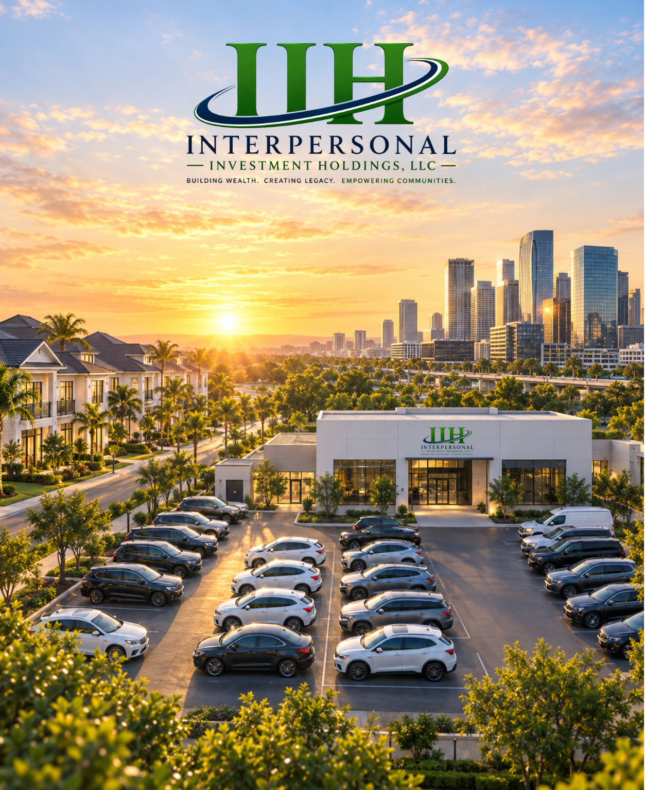 IIH investment portfolio featuring real estate, mobility, and community impact