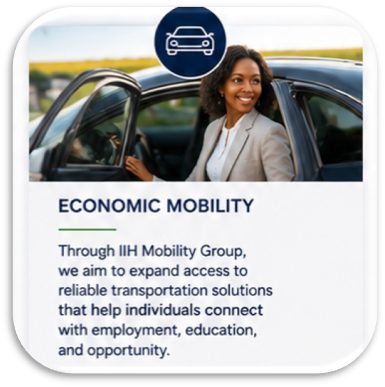 Economic Mobility—reliable transportation connecting people with employment, education, and opportunity