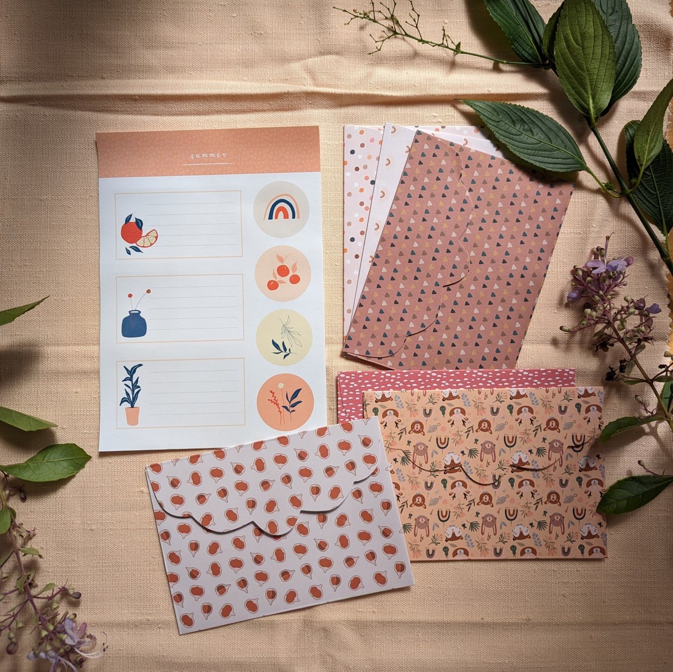 Ragdoll Envelope Set