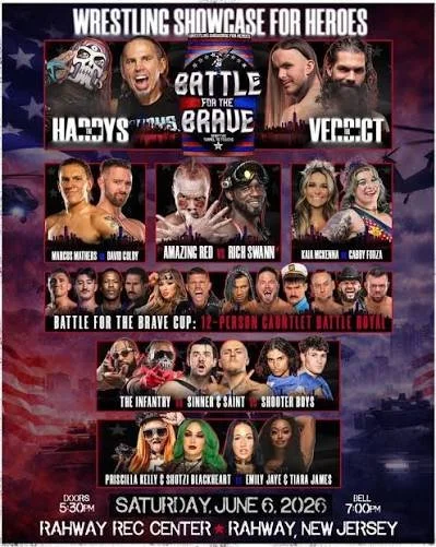 Battle For The Brave: A Stacked Night of Wrestling in Rahway, New Jersey