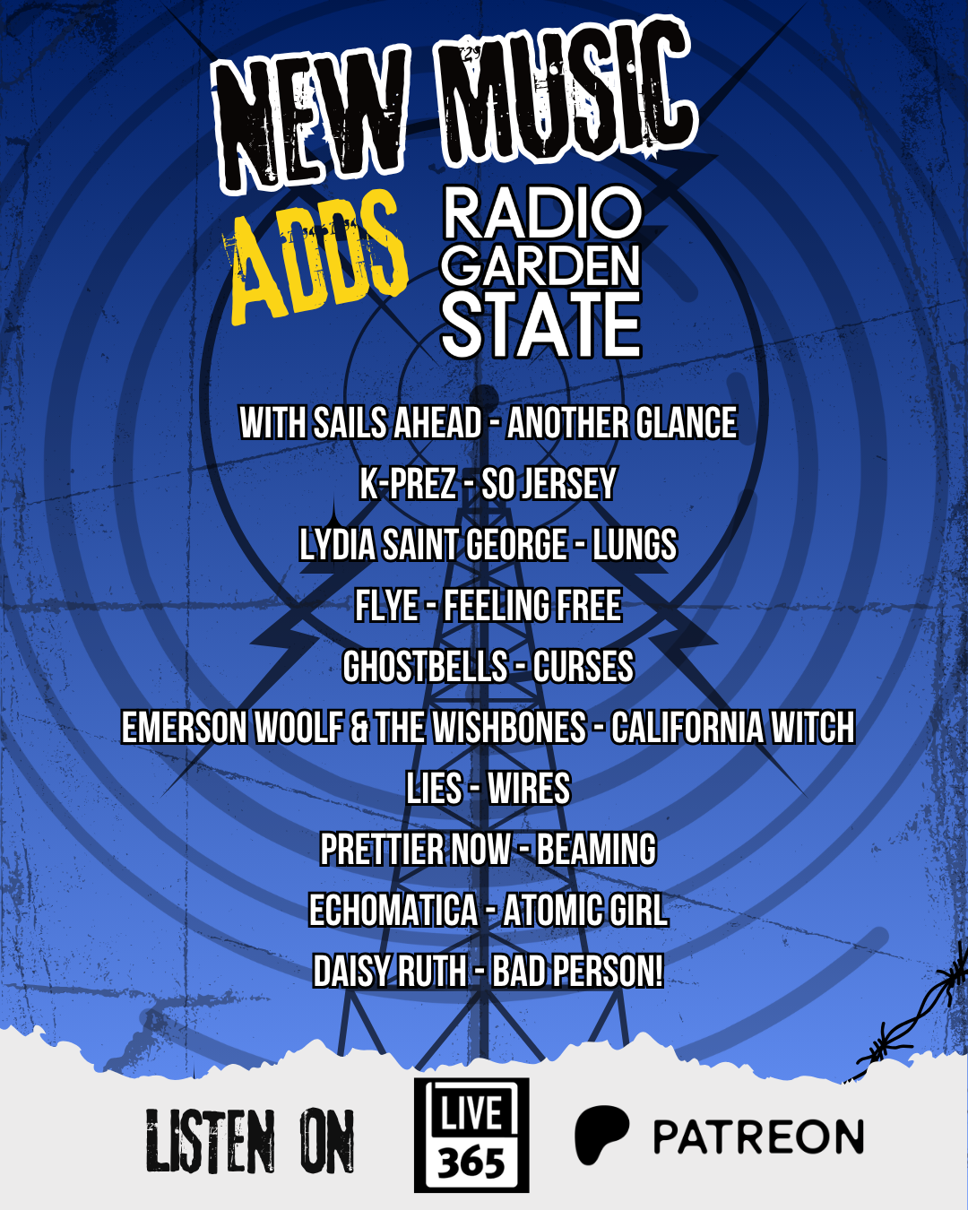 New Music Adds on THE DROP: K-Prez, With Sails Ahead, Fire Sale and MoreNew Music Adds on THE DROP: K-Prez, With Sails Ahead, Fire Sale and More