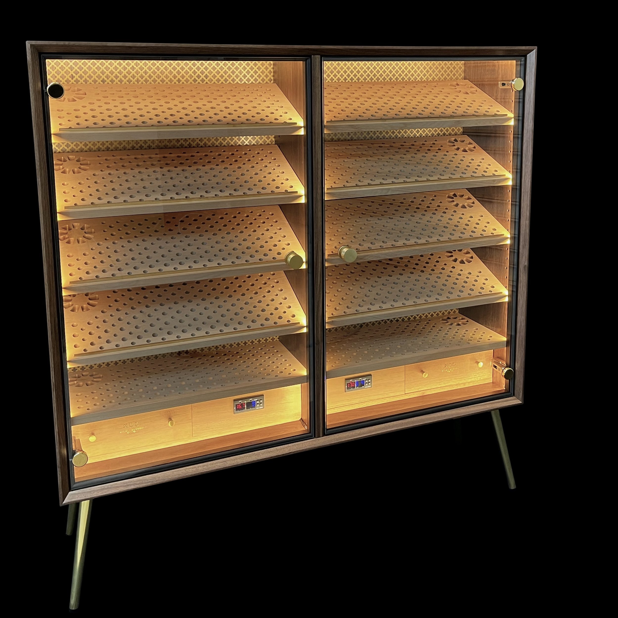 Custom cigar humidor mid century 4 - 7.jpeg