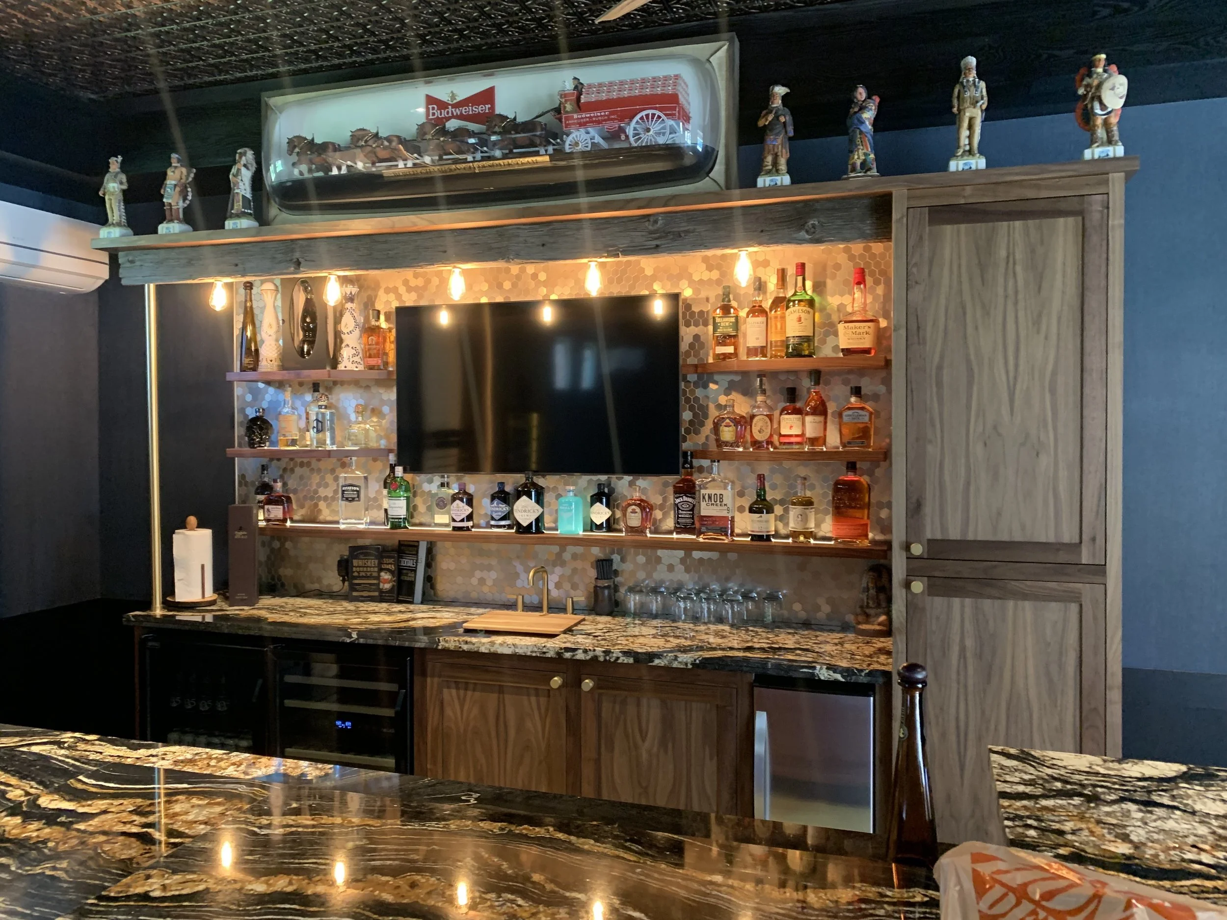 Design, build and install of bar