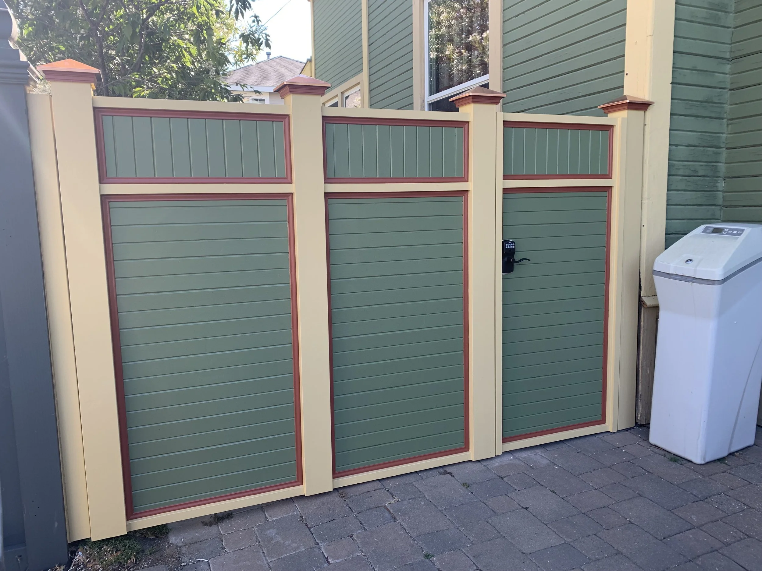 Custom gate design and install