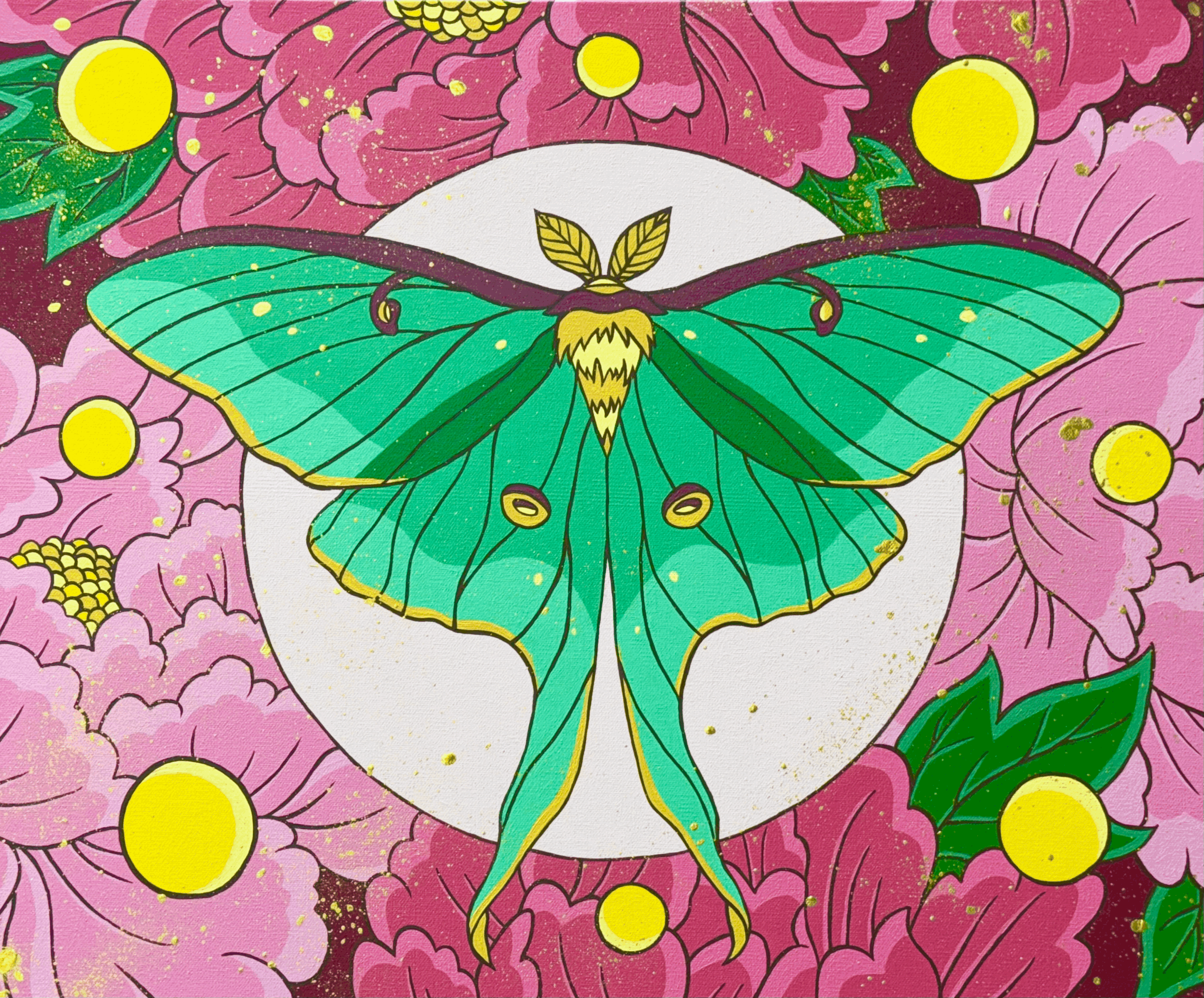 Luminous Luna II (Original Painting)