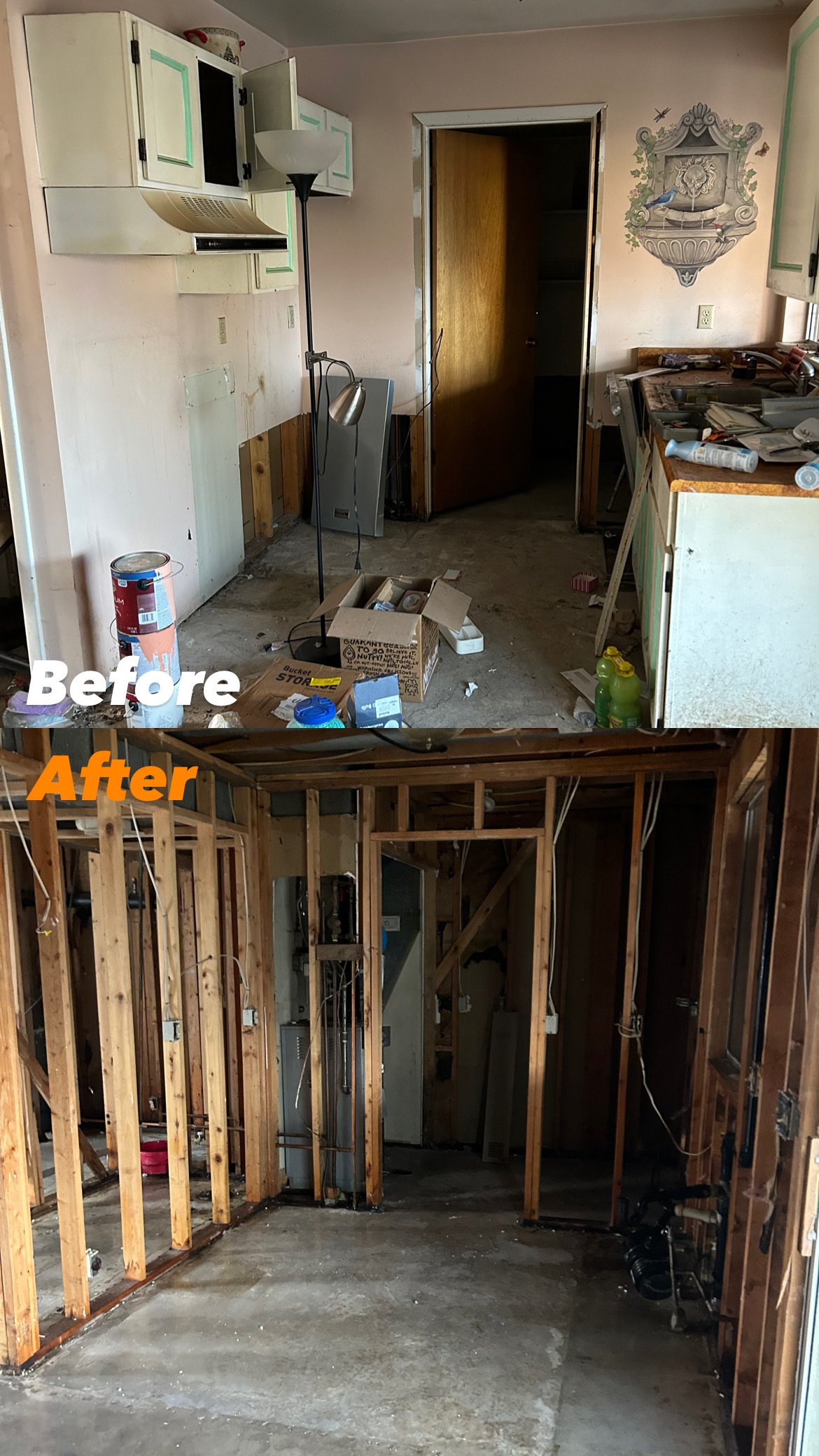 Kitchen Demolition in Northern Utah