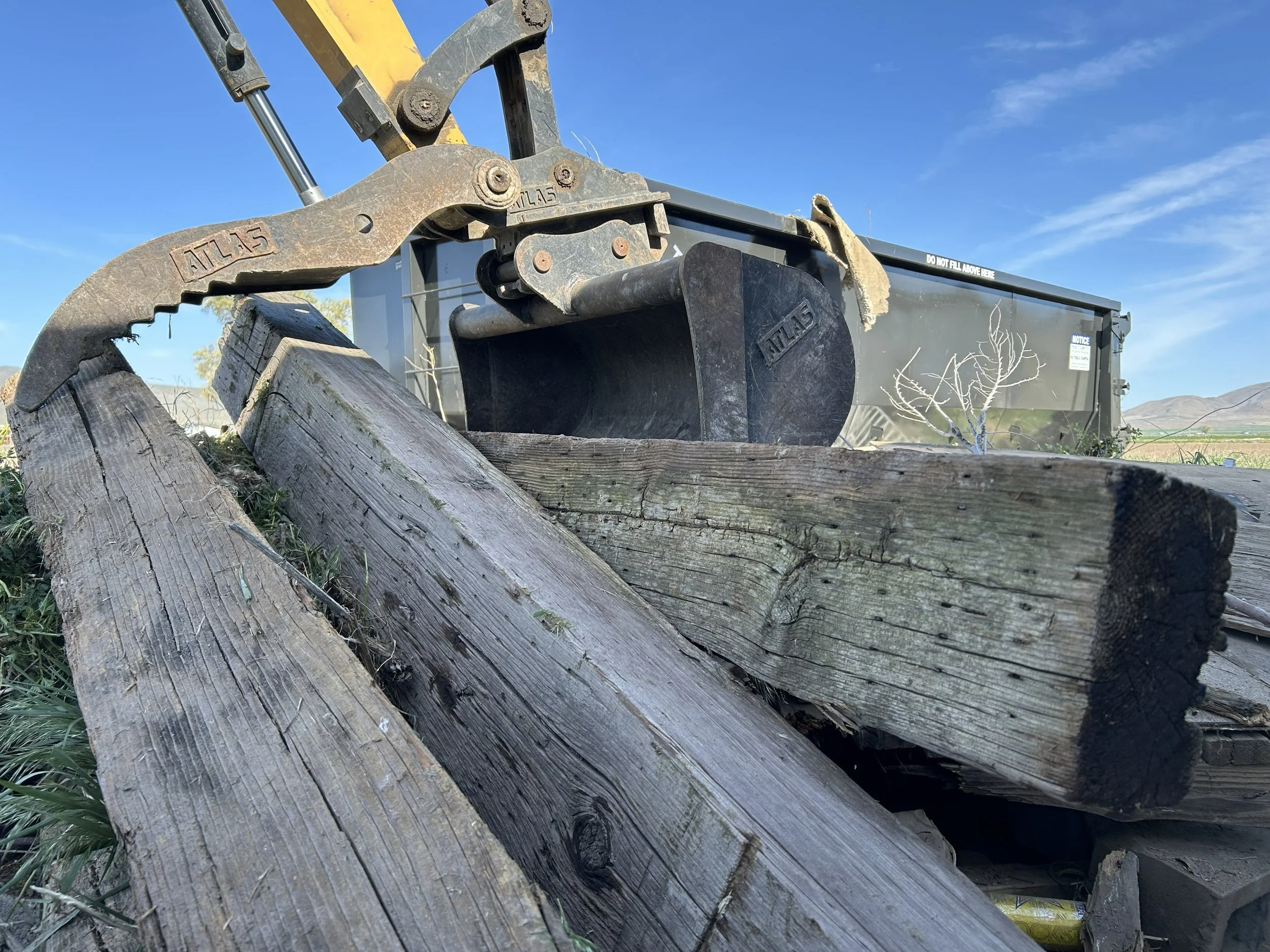 Heavy debris hauling in Northern Utah