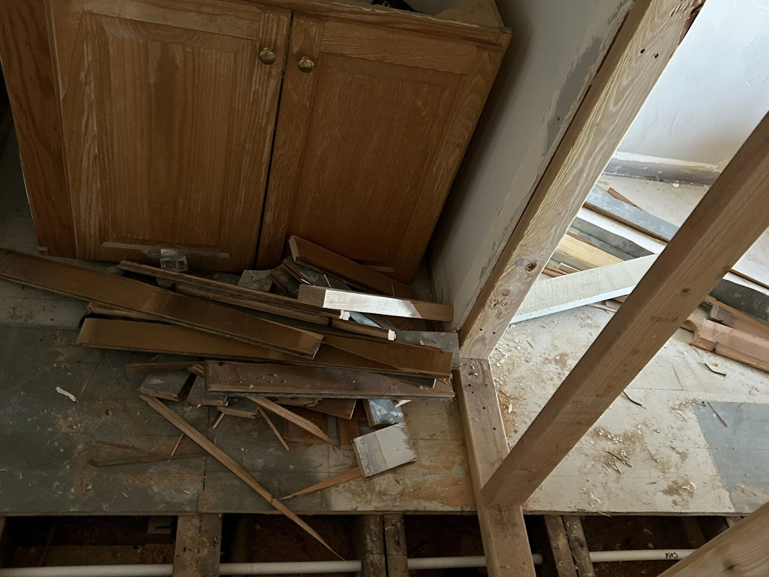 Jobsite cleanup in northern Utah