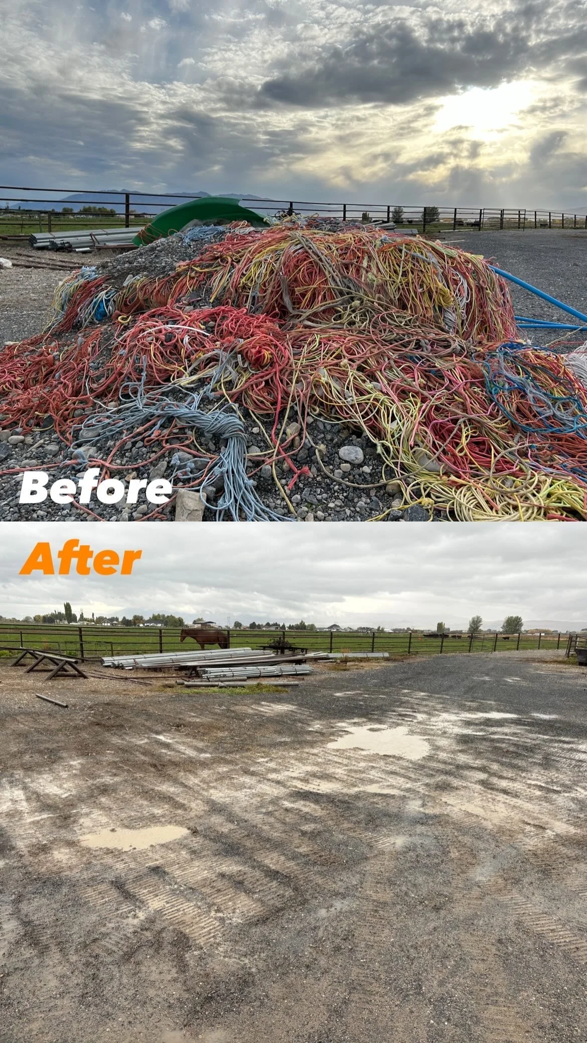 Ranch Cleanup in Smithfield, Utah