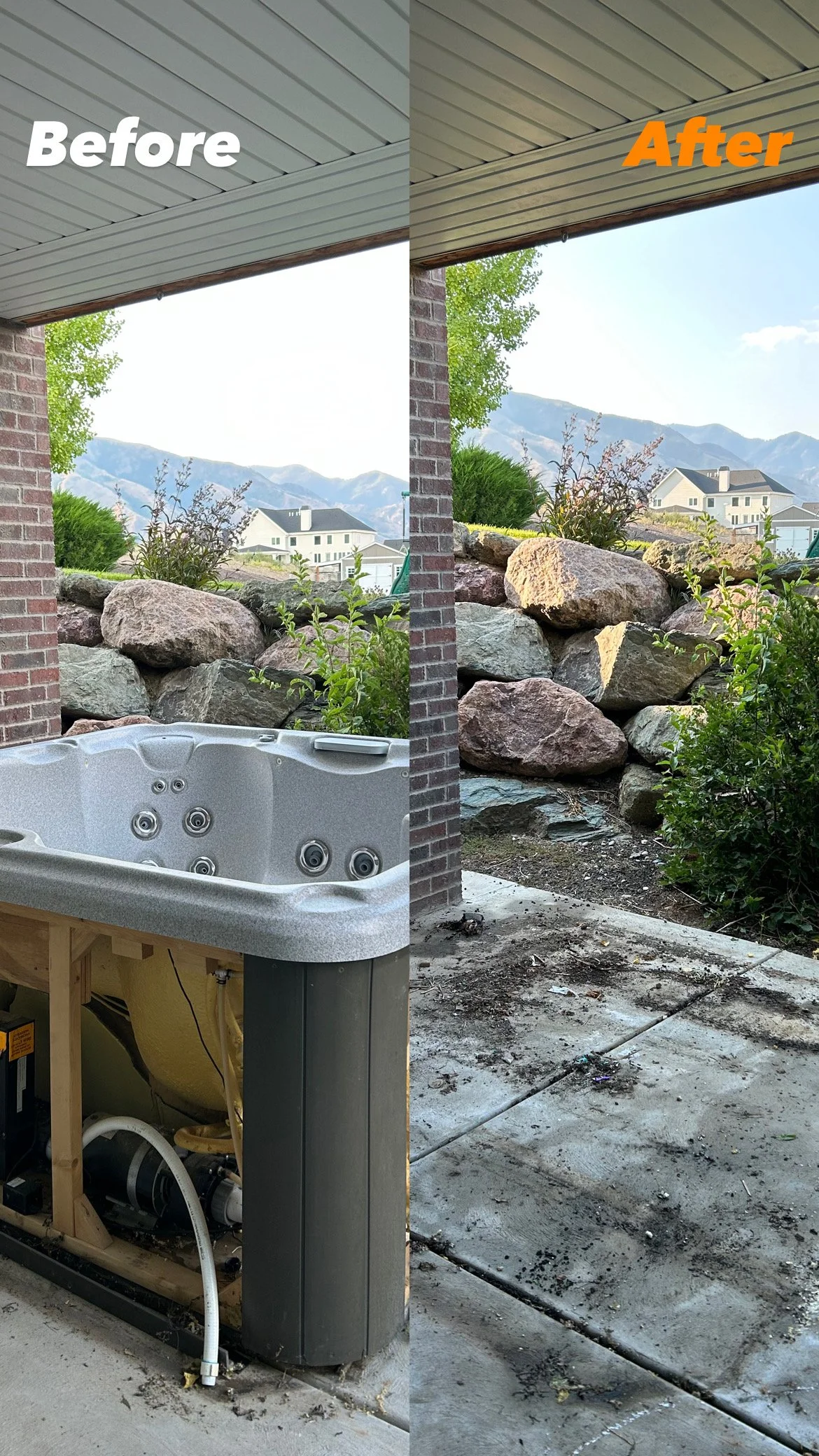 Hot Tub Removal in North Logan, Utah