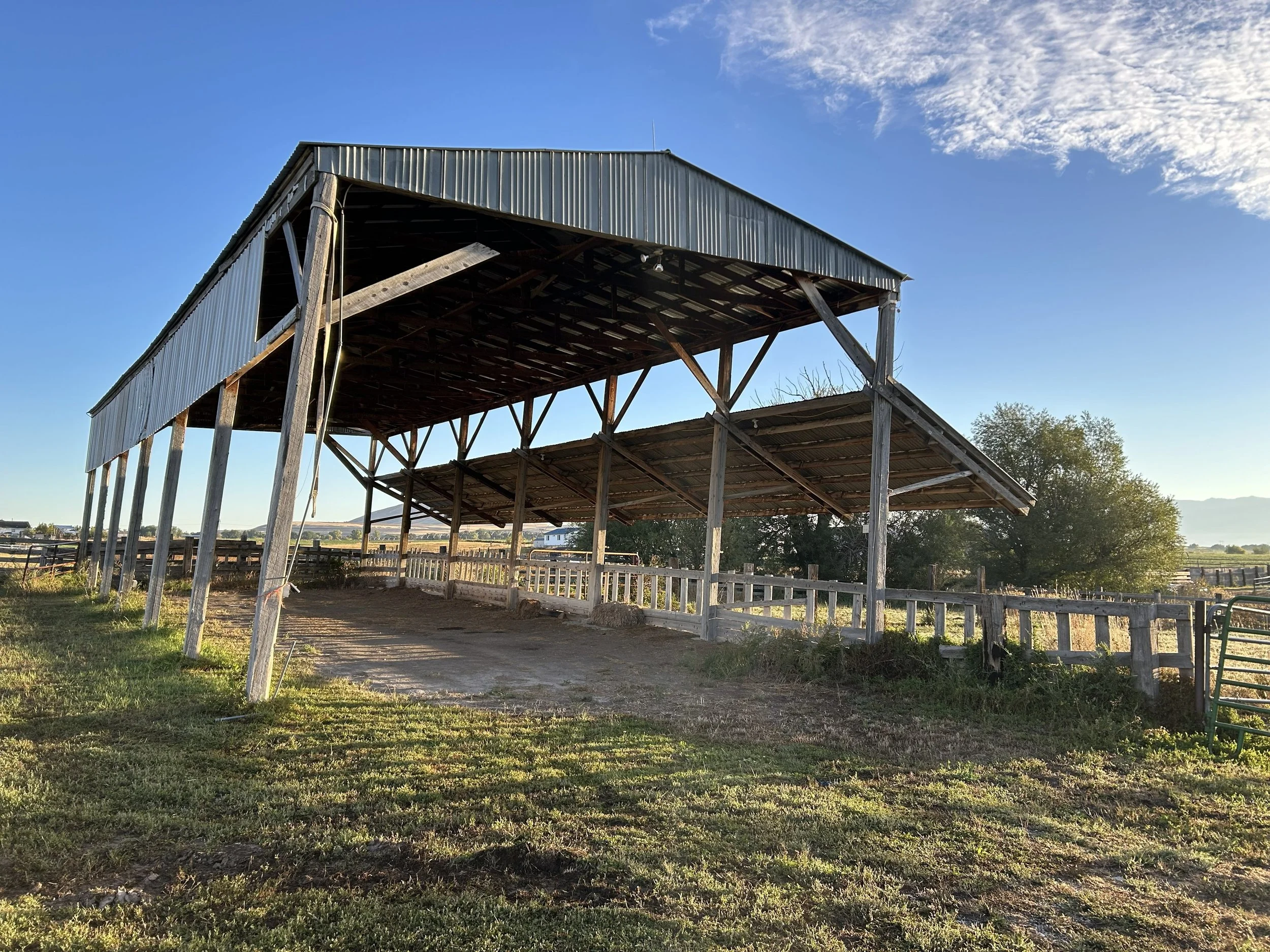 Pole barn removal in Northern Utah