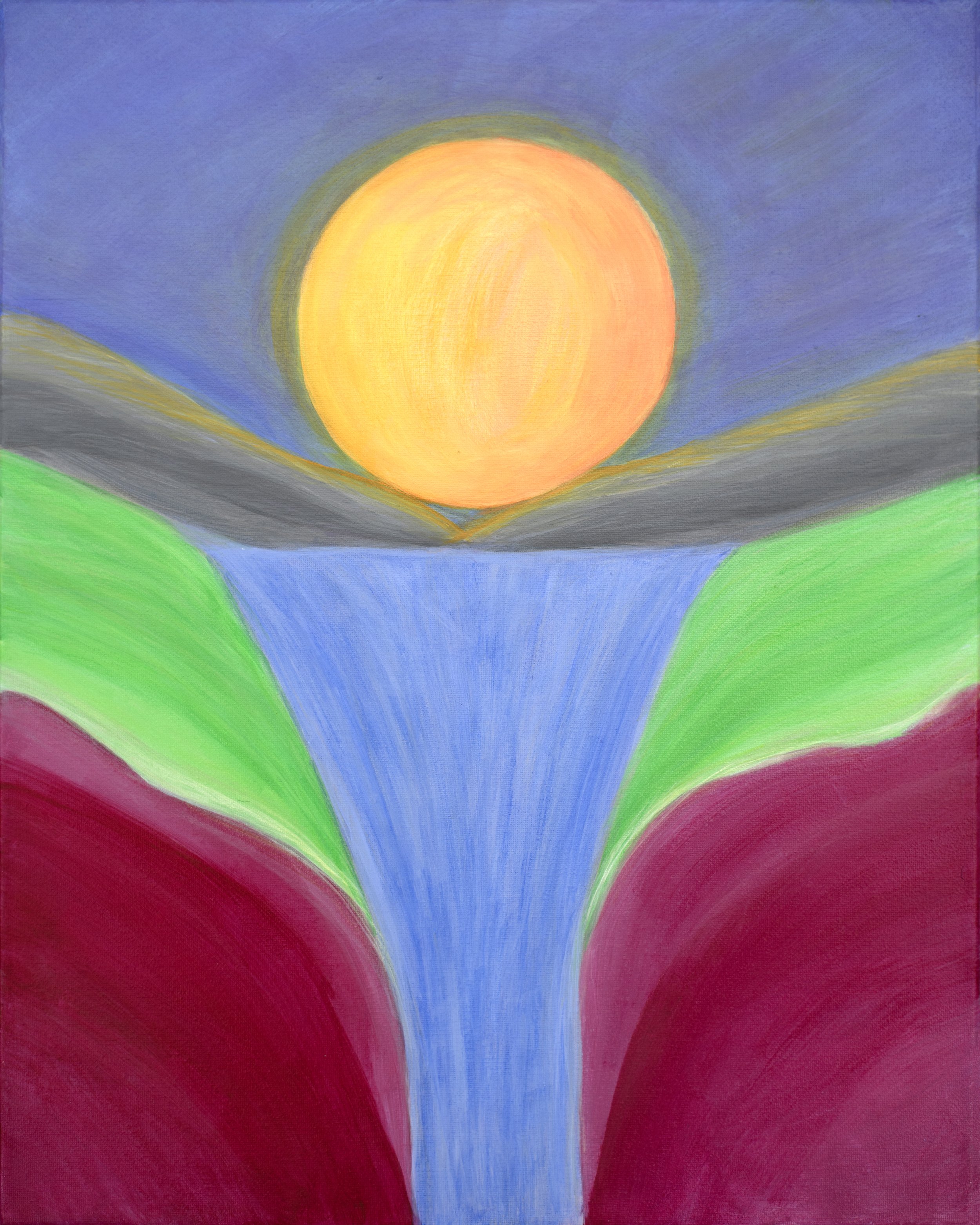 Let go and Flow 16"x20" Acrylic on Canvas
Price Upon Request