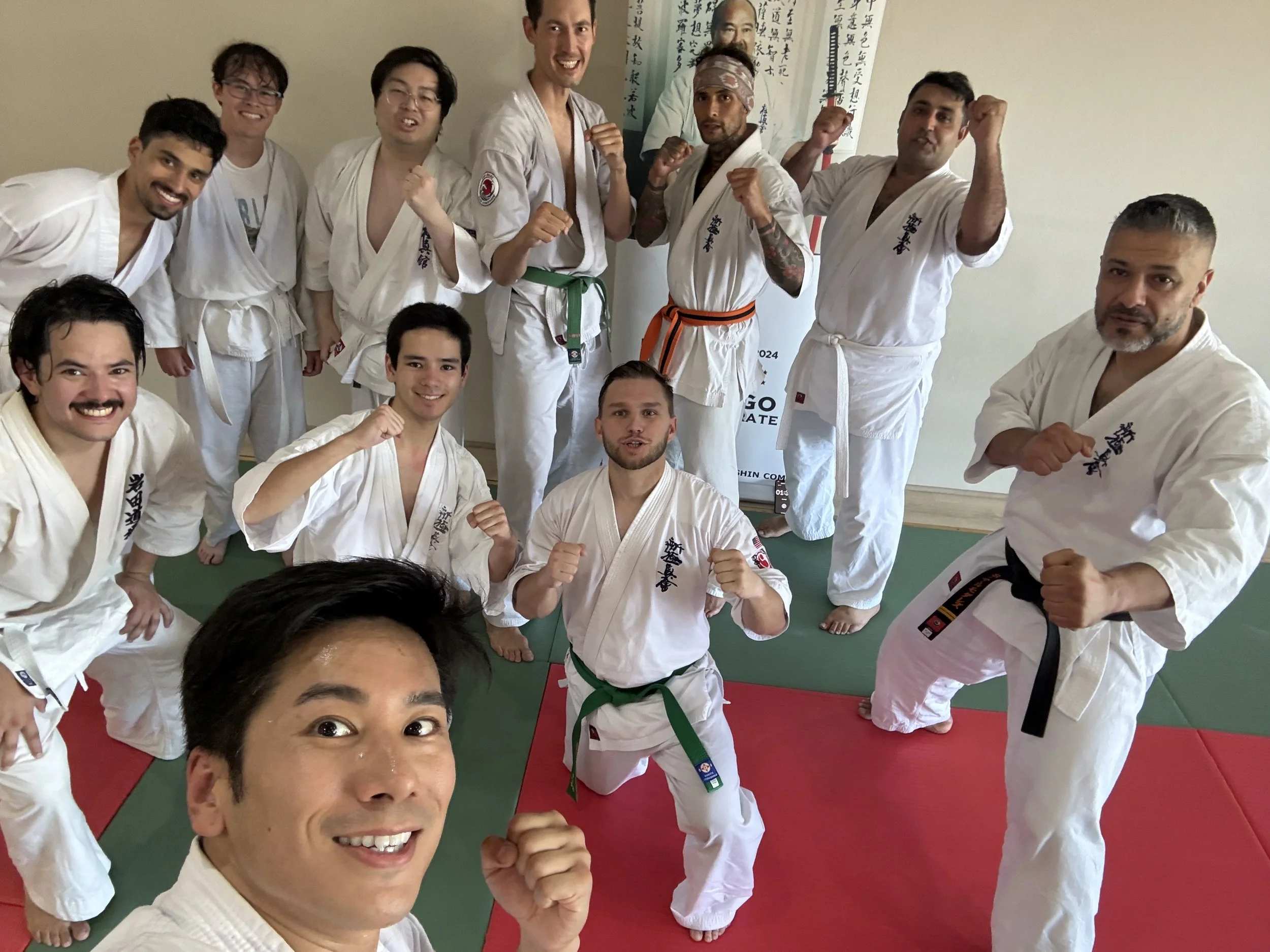 Selfie after class