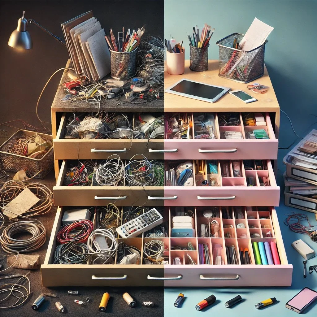Why Organizing Your Life is Like Decluttering a Junk Drawer (And How to Actually Do It)