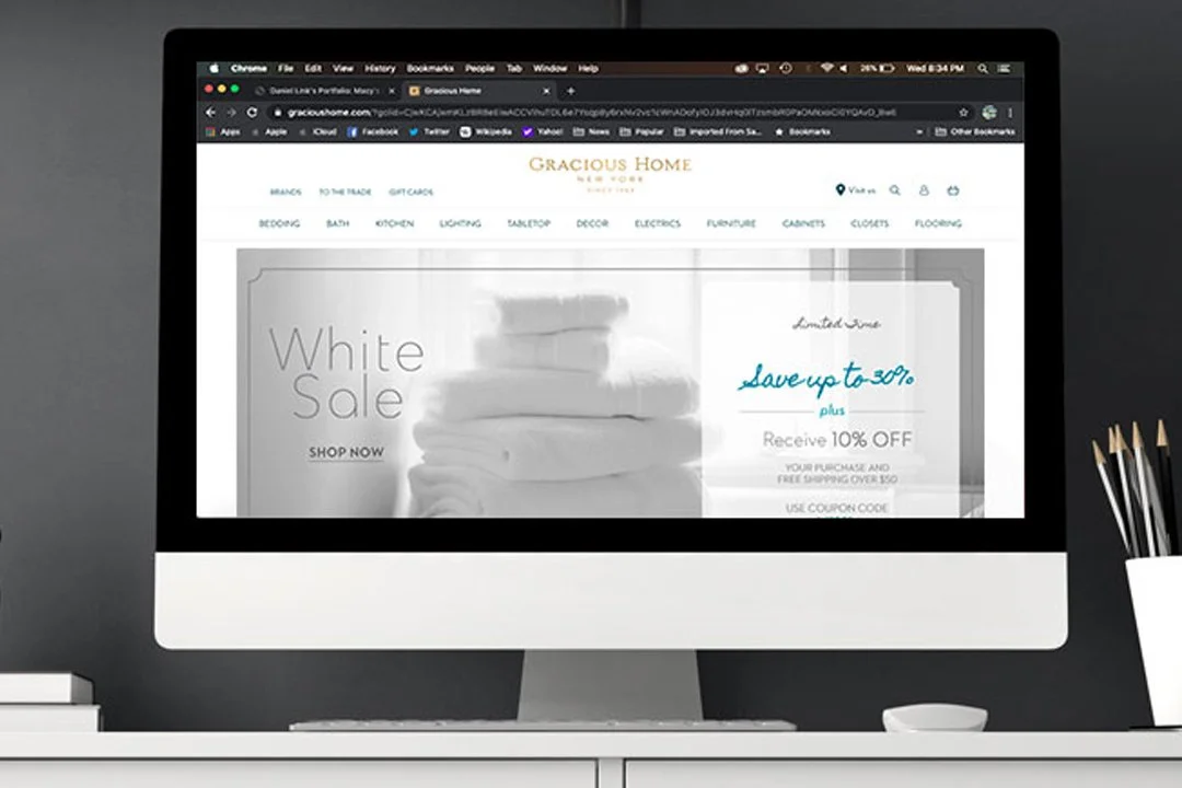 Gracious Home Digital/Print Campaigns