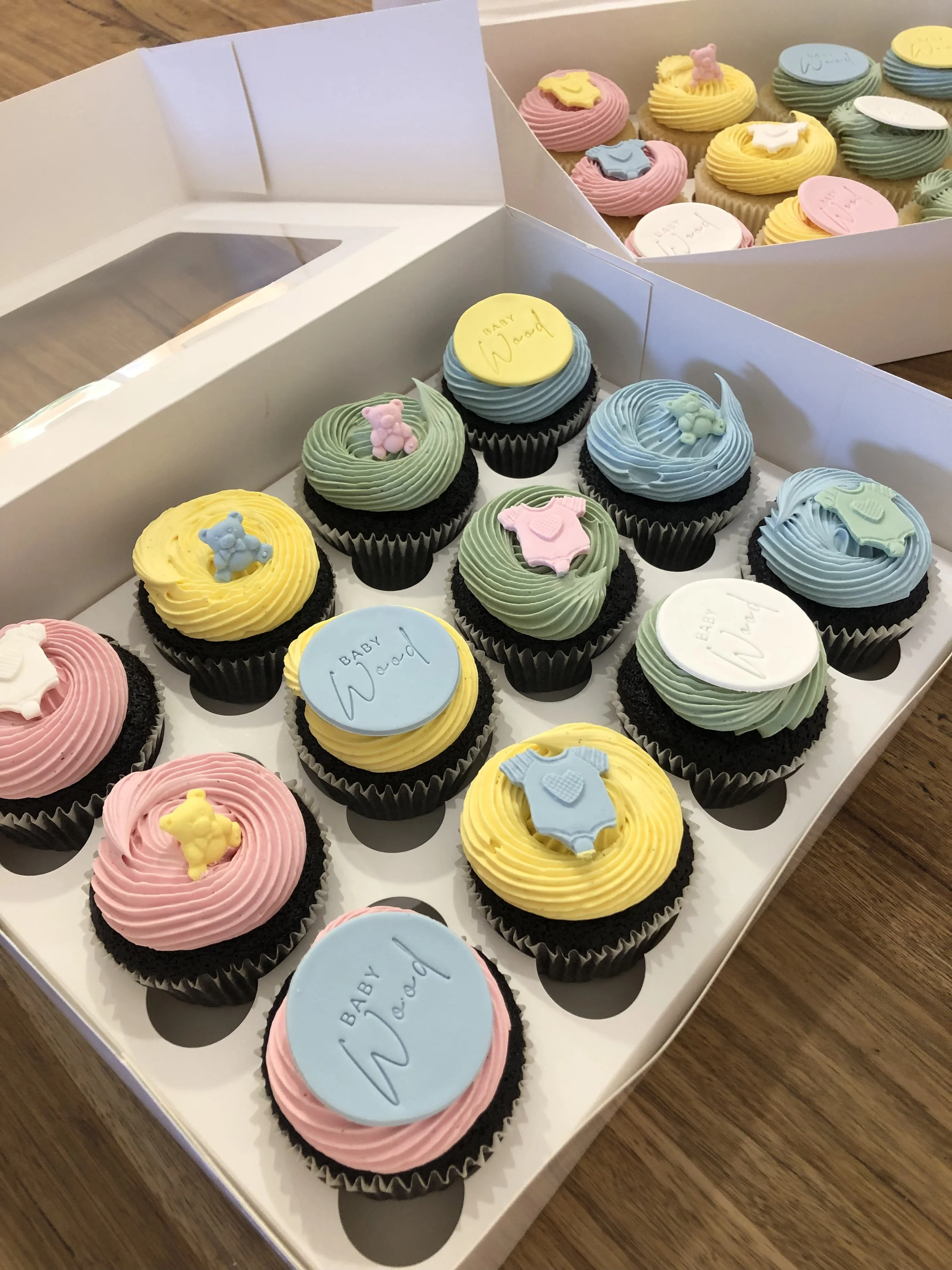 Baby Shower Cupcakes
