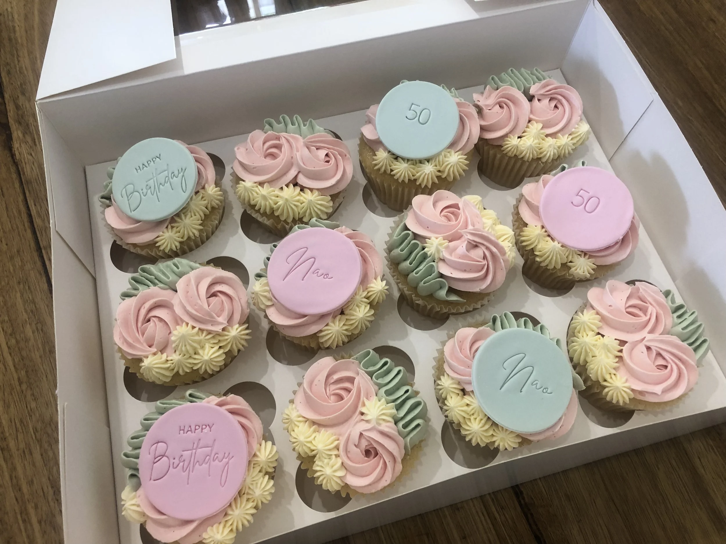 Happy Birthday Cupcakes