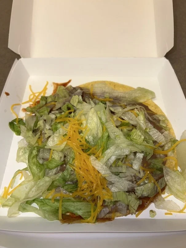 Taco Bell Decades Menu Review Green Sauce Burrito, Meximelt, Tostada