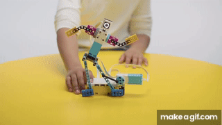 Completed robotics build made in class