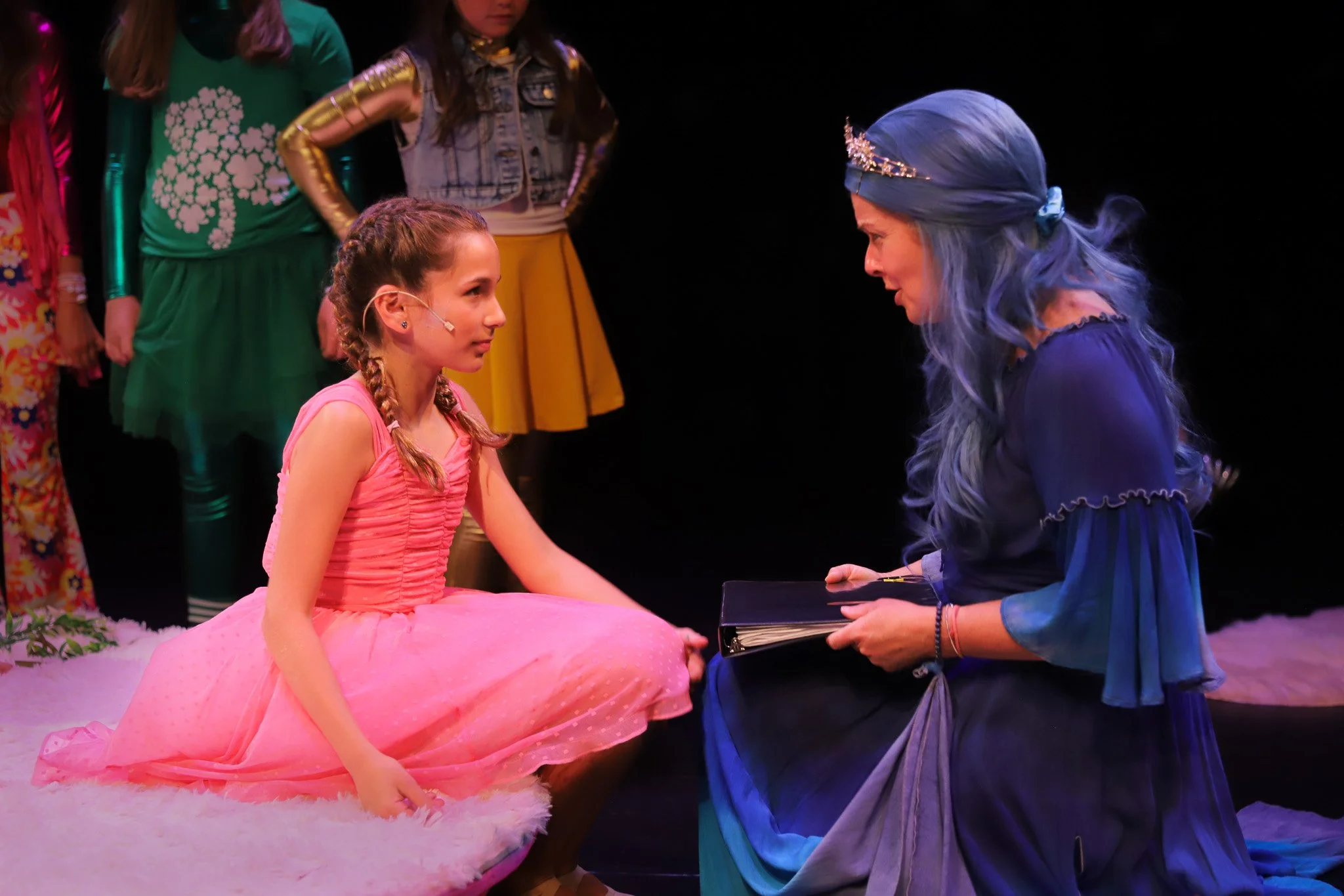 Mother Sky greets Joy in the sky