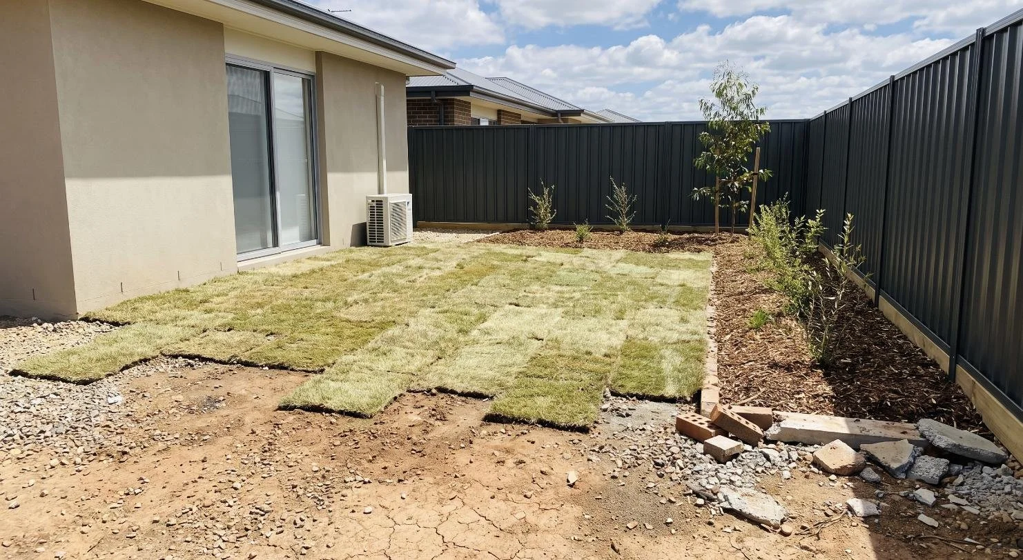 New Build Lawns in Canberra: Builder’s Rubble, Thin Topsoil and How I Fix Them
