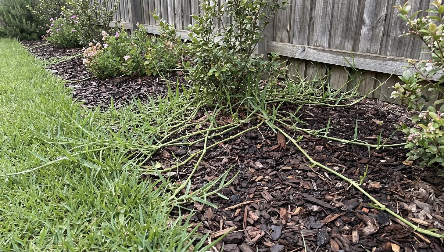 Stopping Couch and Kikuyu Invading Your Garden Beds in Canberra