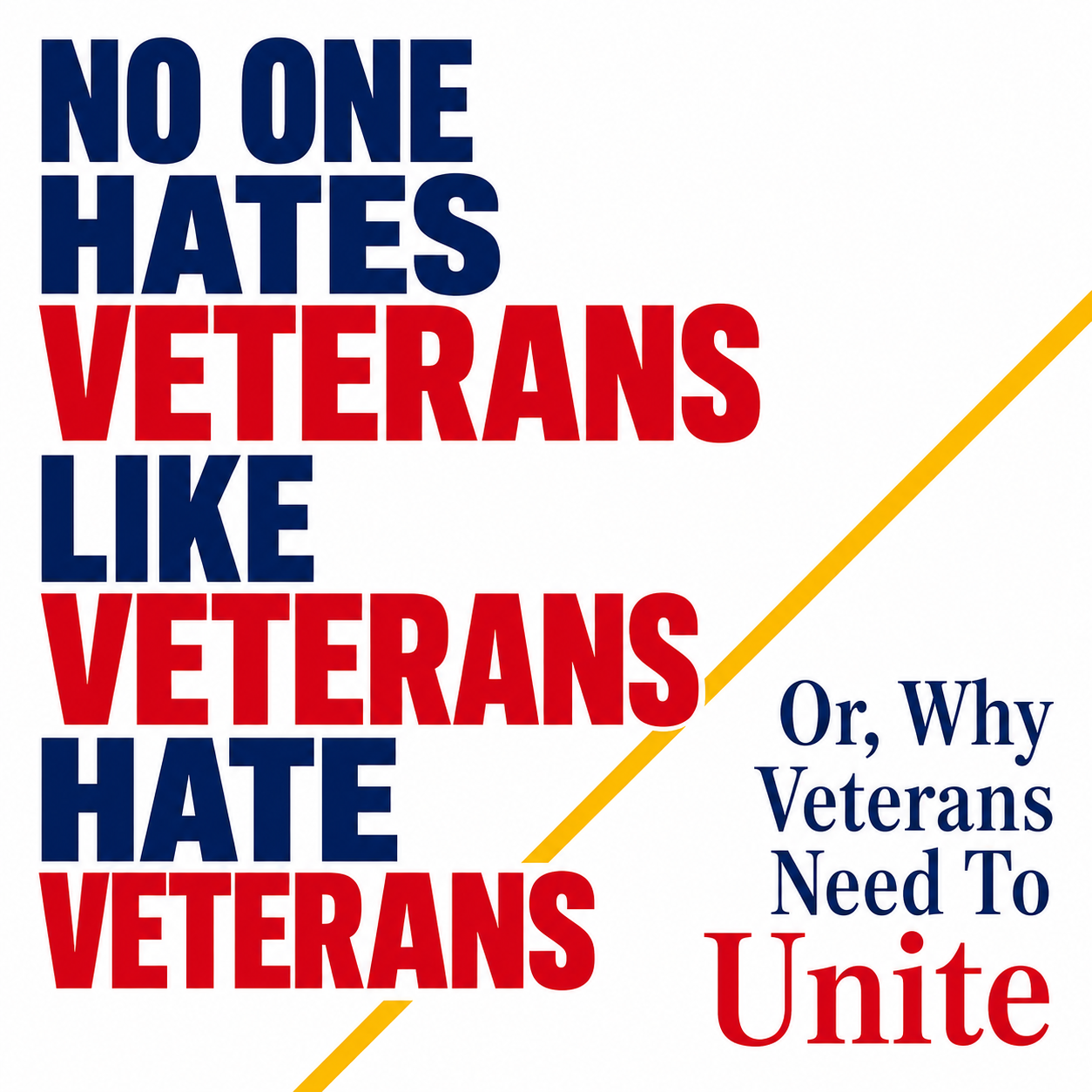 𝐍𝐨 𝐎𝐧𝐞 𝐇𝐚𝐭𝐞𝐬 𝐕𝐞𝐭𝐞𝐫𝐚𝐧𝐬 𝐋𝐢𝐤𝐞 𝐕𝐞𝐭𝐞𝐫𝐚𝐧𝐬 𝐇𝐚𝐭𝐞 𝐕𝐞𝐭𝐞𝐫𝐚𝐧𝐬