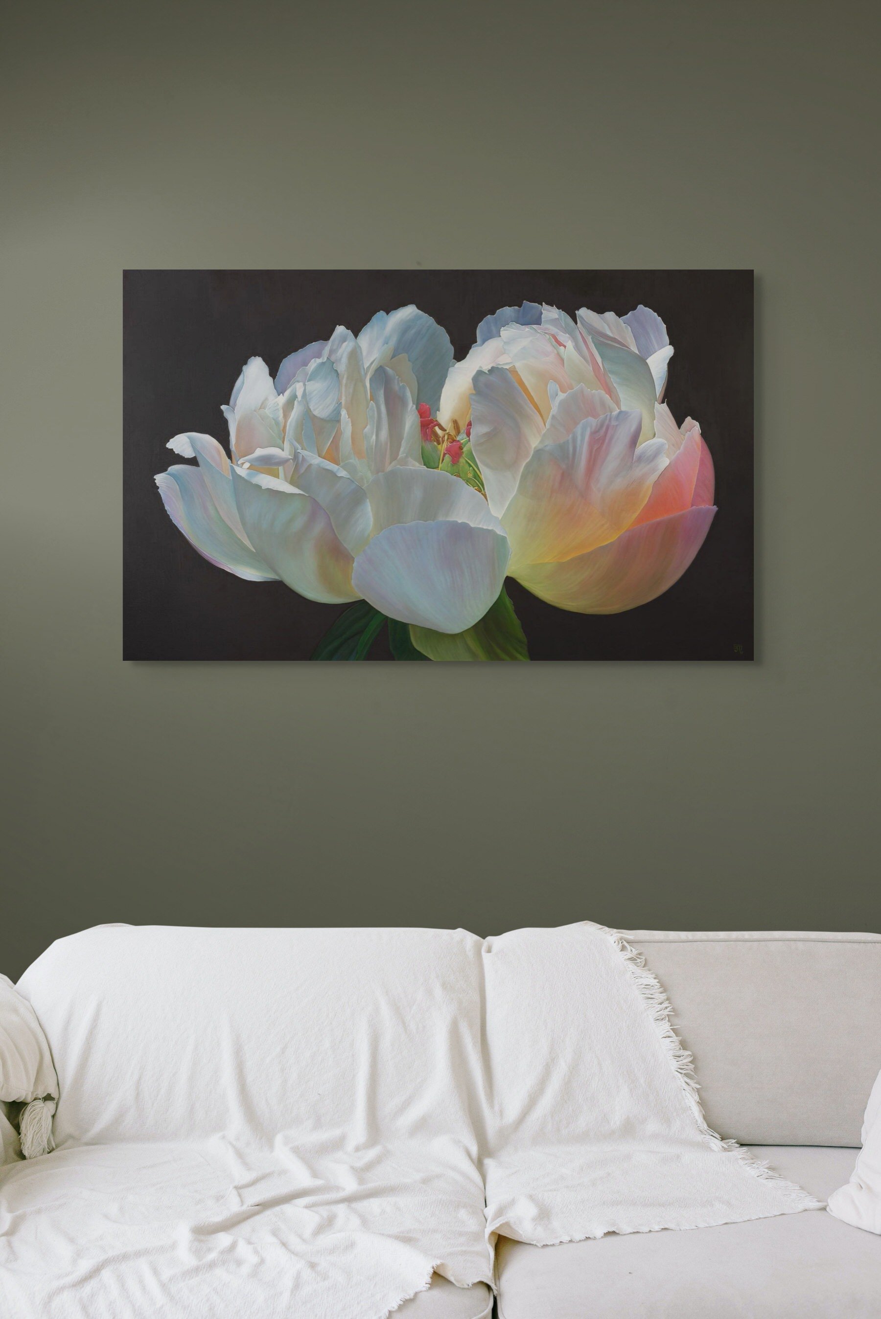 trish-mitchell-white-peony-flower-eternal-glow-painting-uk