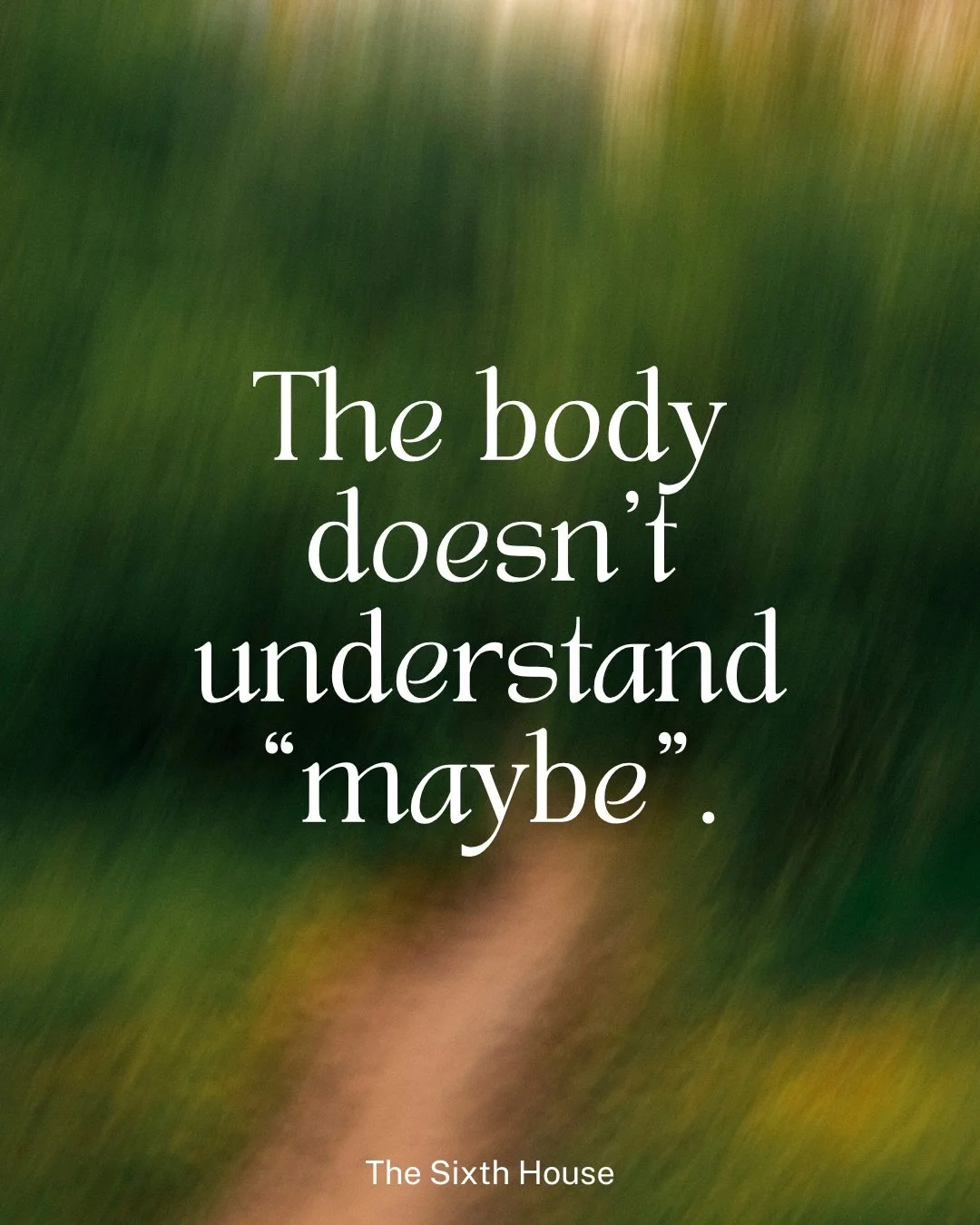 Uncertainty is one of the most difficult things for the nervous system to process.
&nbsp;
Our brains can think about possibilities, probabilities and &ldquo;what ifs.&rdquo; But the nervous system is much more simple. It is constantly asking one ques