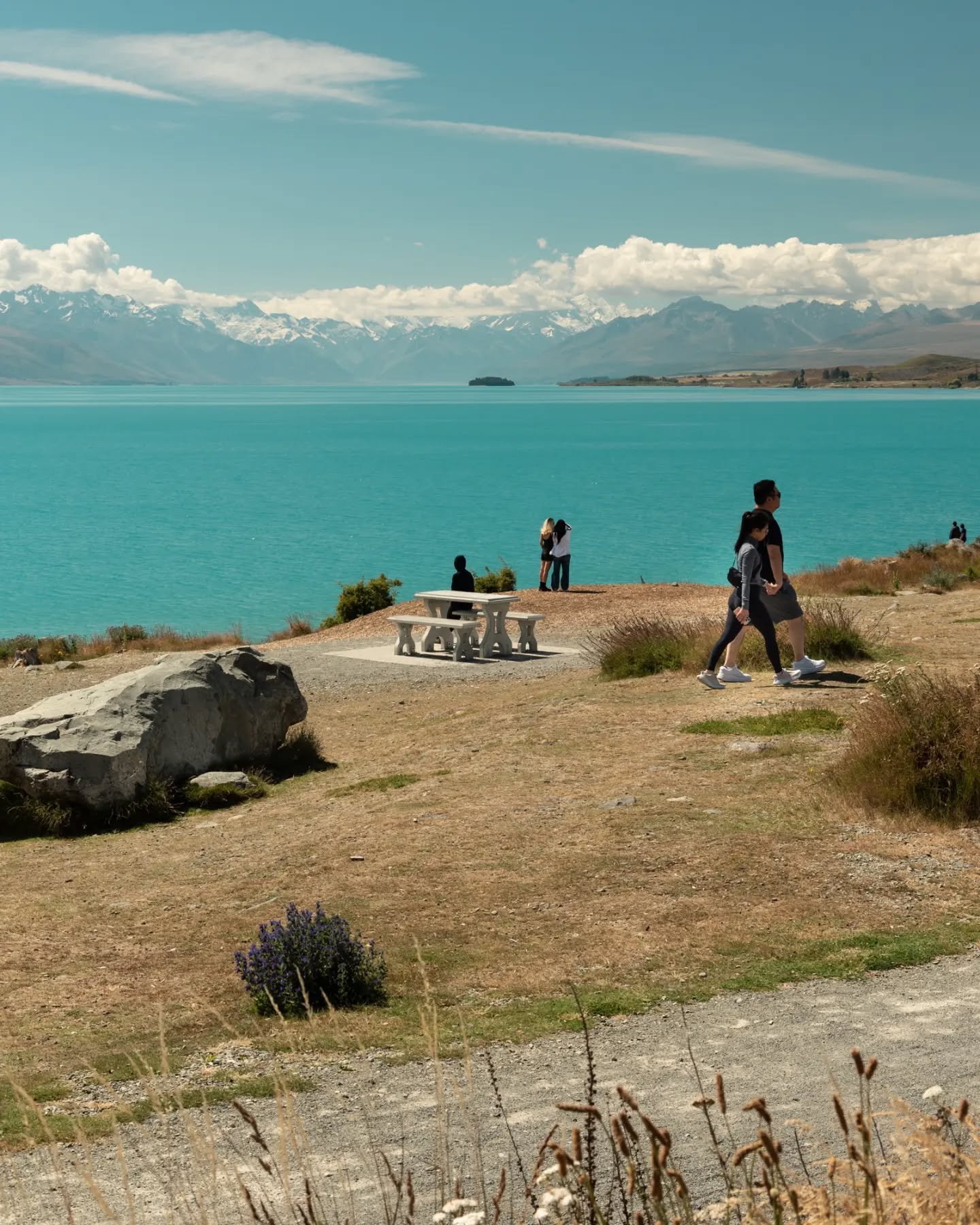 A quick stop at the glacially fed (ridiculously blue) Lake Pukaki while on our way to the mountains 🏔

First post from our Mount Cook adventure last week... In addition to the first post embracing the new 4:5 grid ratio! 

#mountcooknationalpark #tr