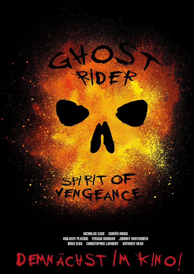 Ghostrider Spirit of Vengance - Fanart Poster