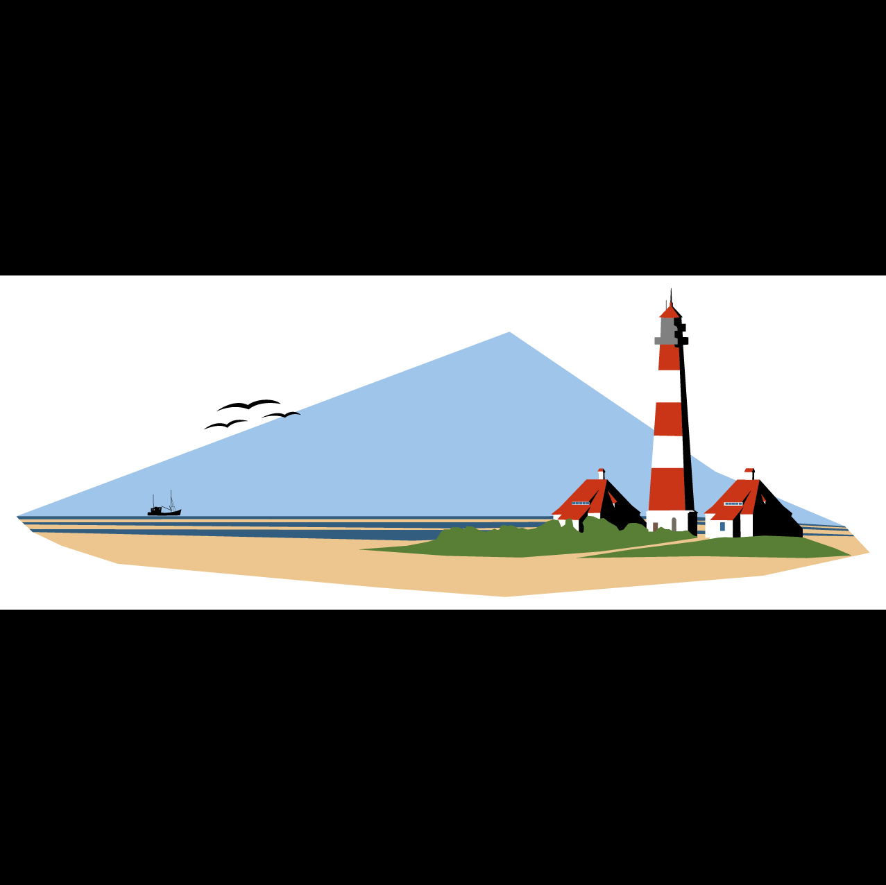 Halbinsel Eiderstedt - Westerhever Leuchtturm