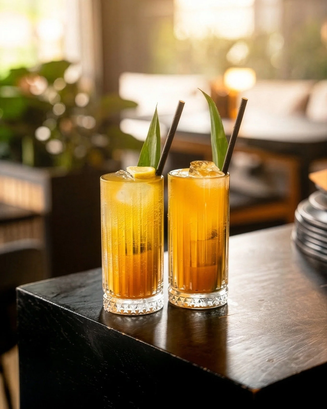 𝗕𝗔𝗟𝗜 𝗝𝗨𝗜𝗖𝗘 - Nieuw op het lente menu! Een 'opvolger' van de populaire 'Jungle Juice' die we twee jaar op de kaart hebben gehad. 

Gemaakt met Bandoeng Pandan, kaffir-limoen ge&iuml;nfuseerde rum, passievruchtsap, gember, soda &amp; Angostura