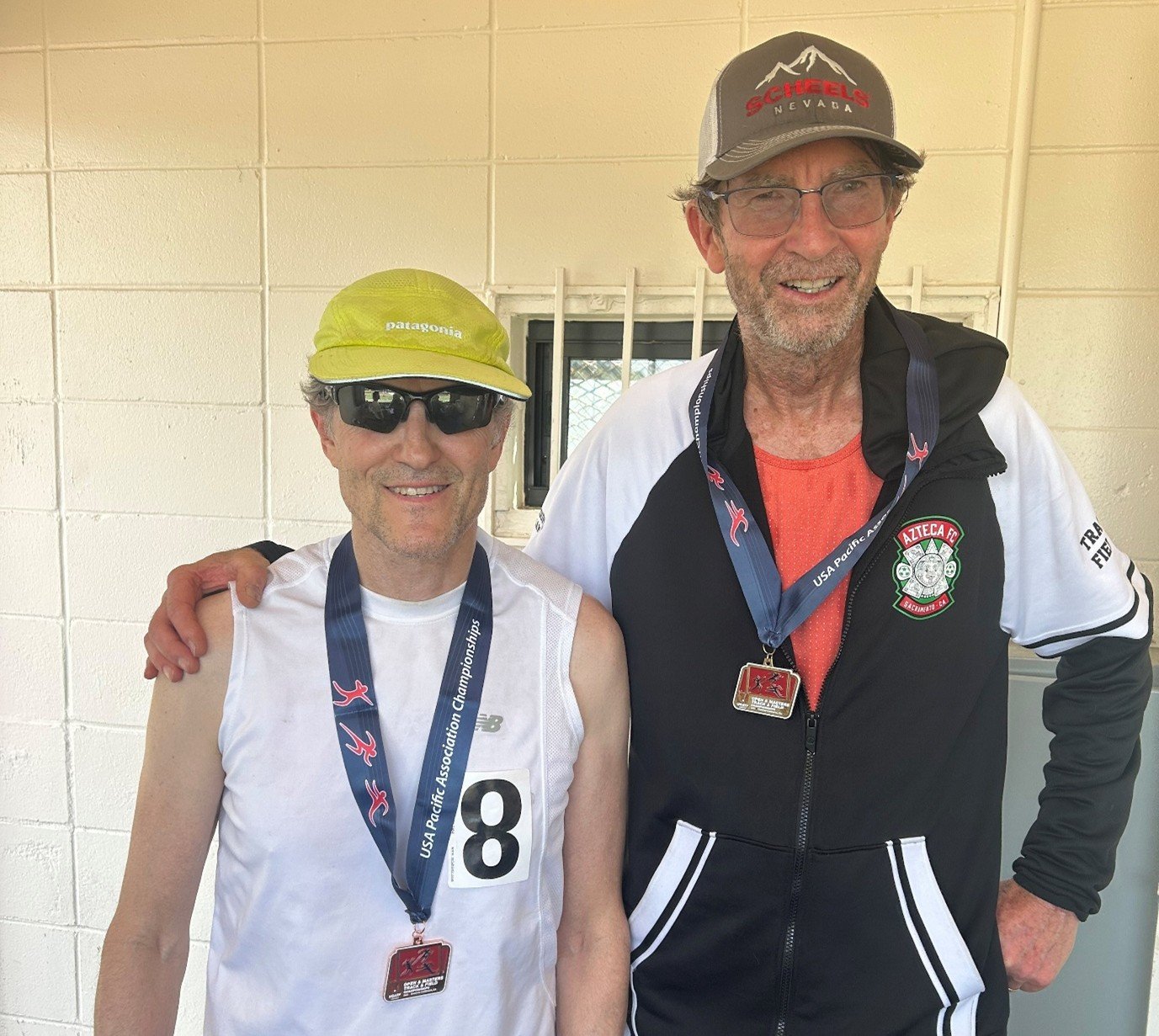 The returning runner…