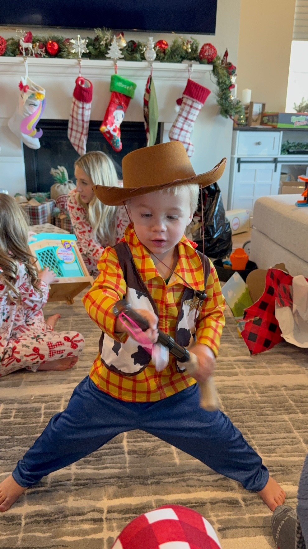 The returning runner…