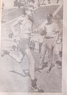 The returning runner…