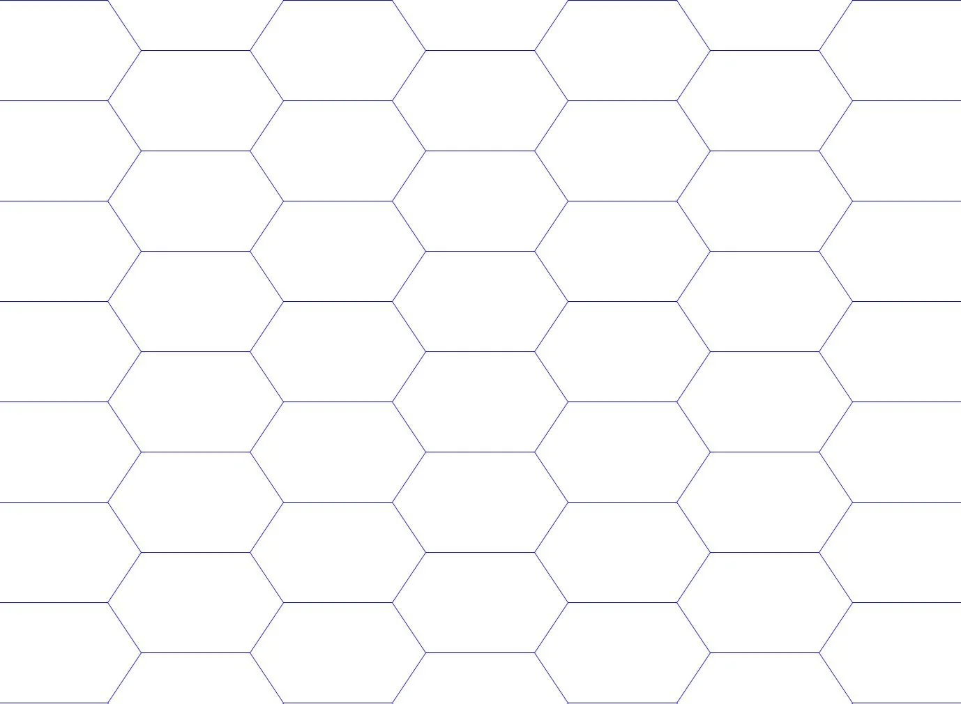 Honeycomb Wide Grid PS009