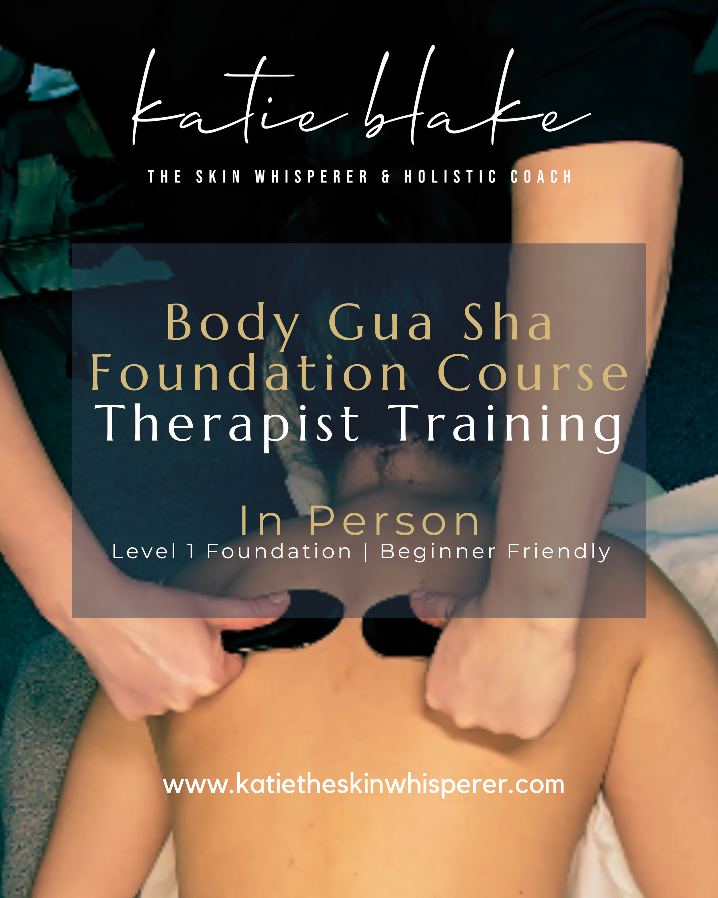 Body Gua Sha Foundation Course - Therapist Training - In-Person