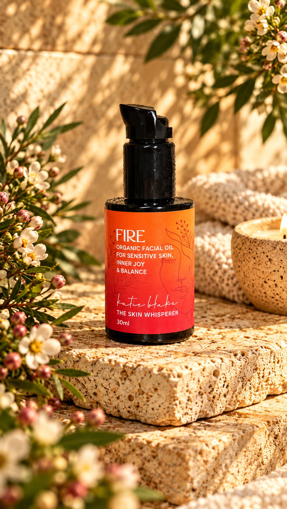 Fire Element Organic Facial Oil | 30ml & 100ml