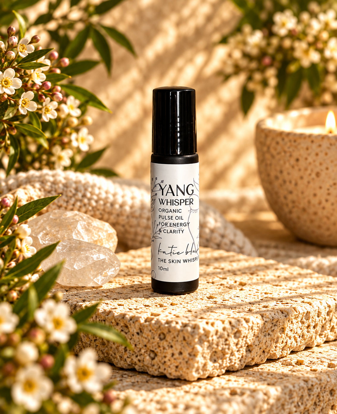 Yang Whisper Organic Pulse Oil for Energy & Vitality - 10ml