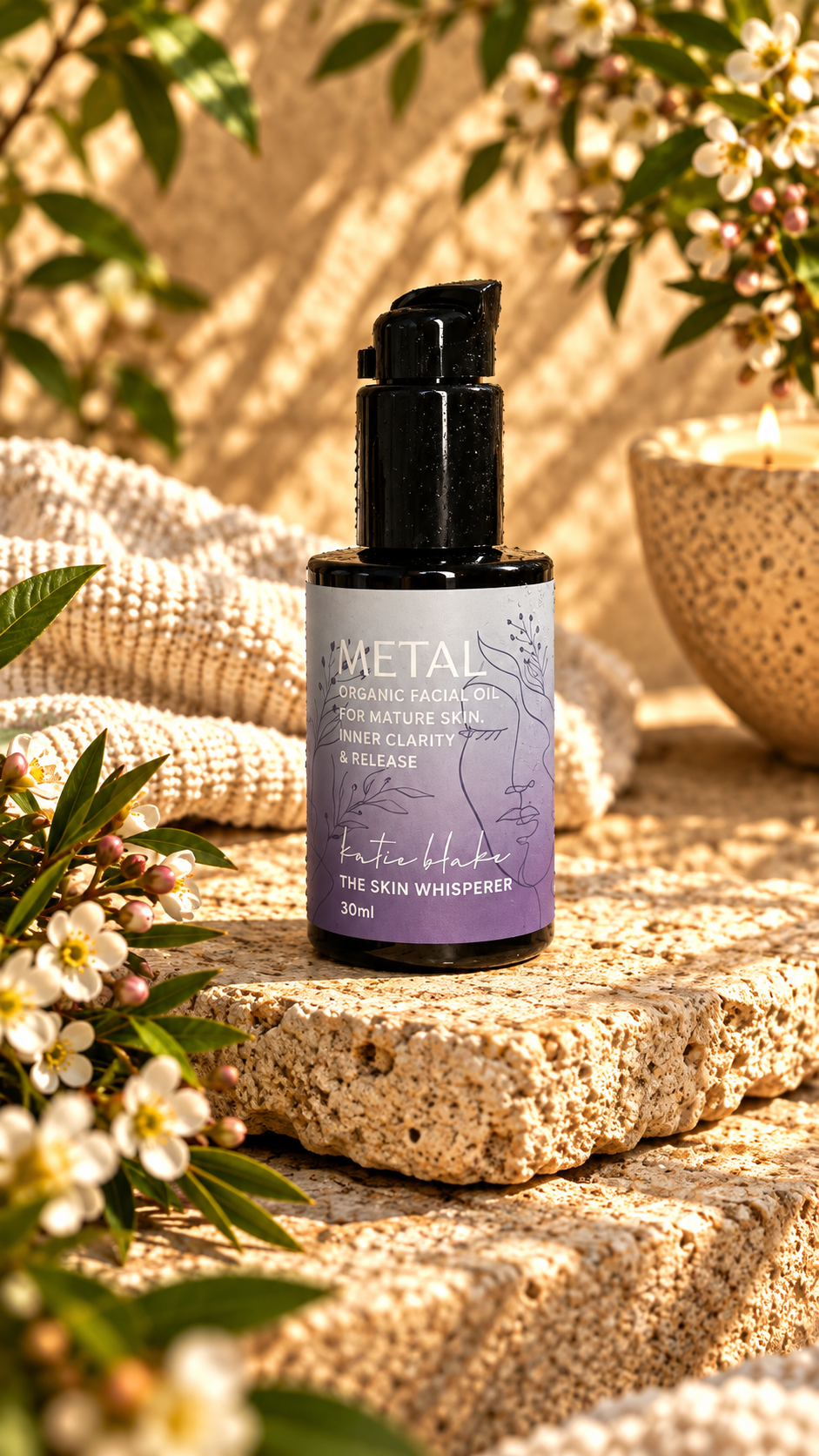 Metal Element Organic Facial Oil | 30ml & 100ml