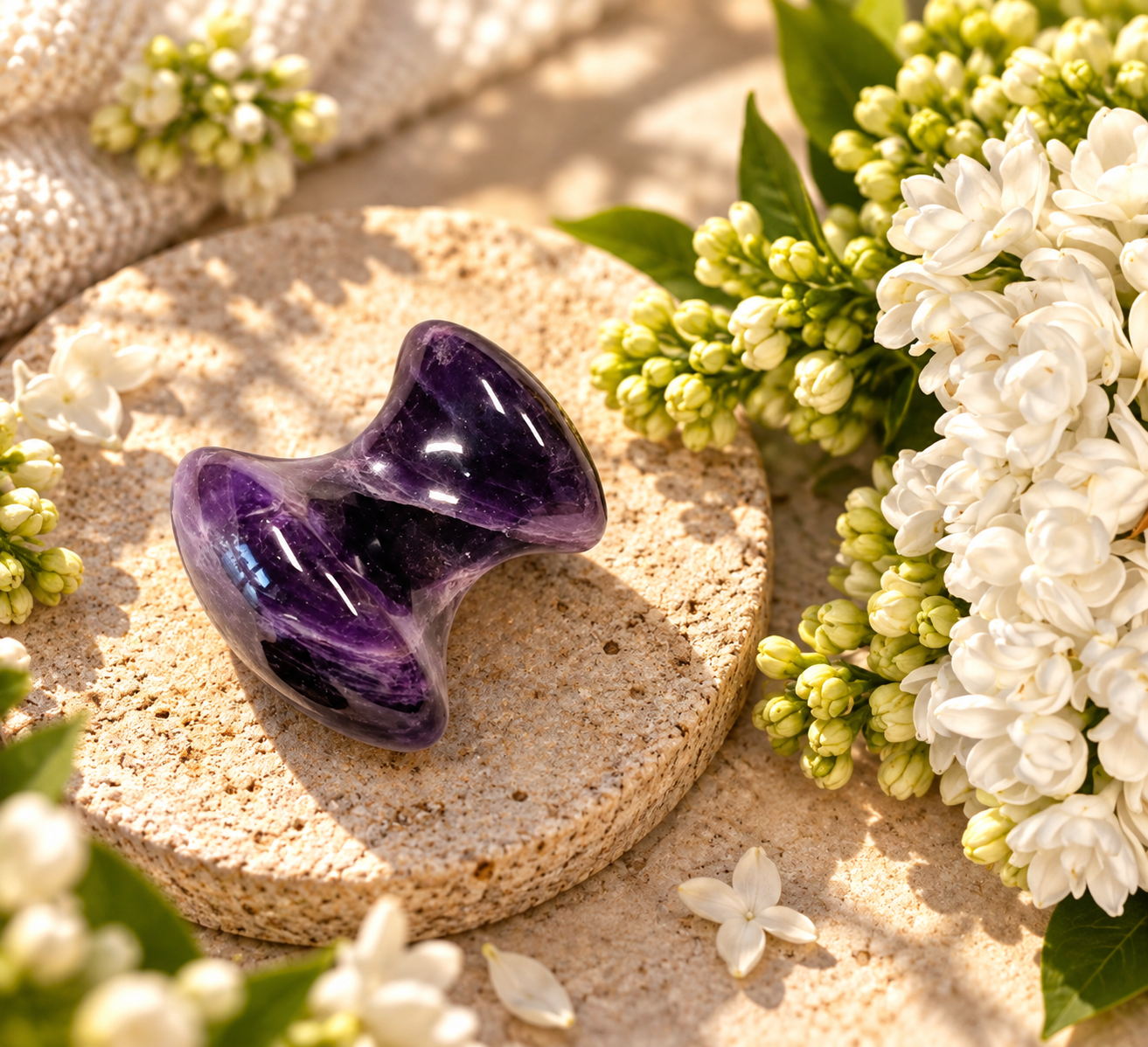 Amethyst Crystal Facial Dome - The Skin Whisperers